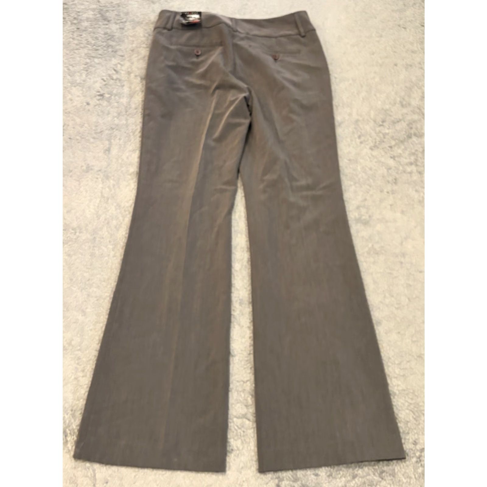 Etro NWT Axcess Dress Pants Women's 4 Gray Stretch Metro Fit Flared Leg Career Pants Womens 4 Gray Stretch Flared Leg Dress Pants Axcess Size 27" / US 4 / IT 40 - 8 Thumbnail