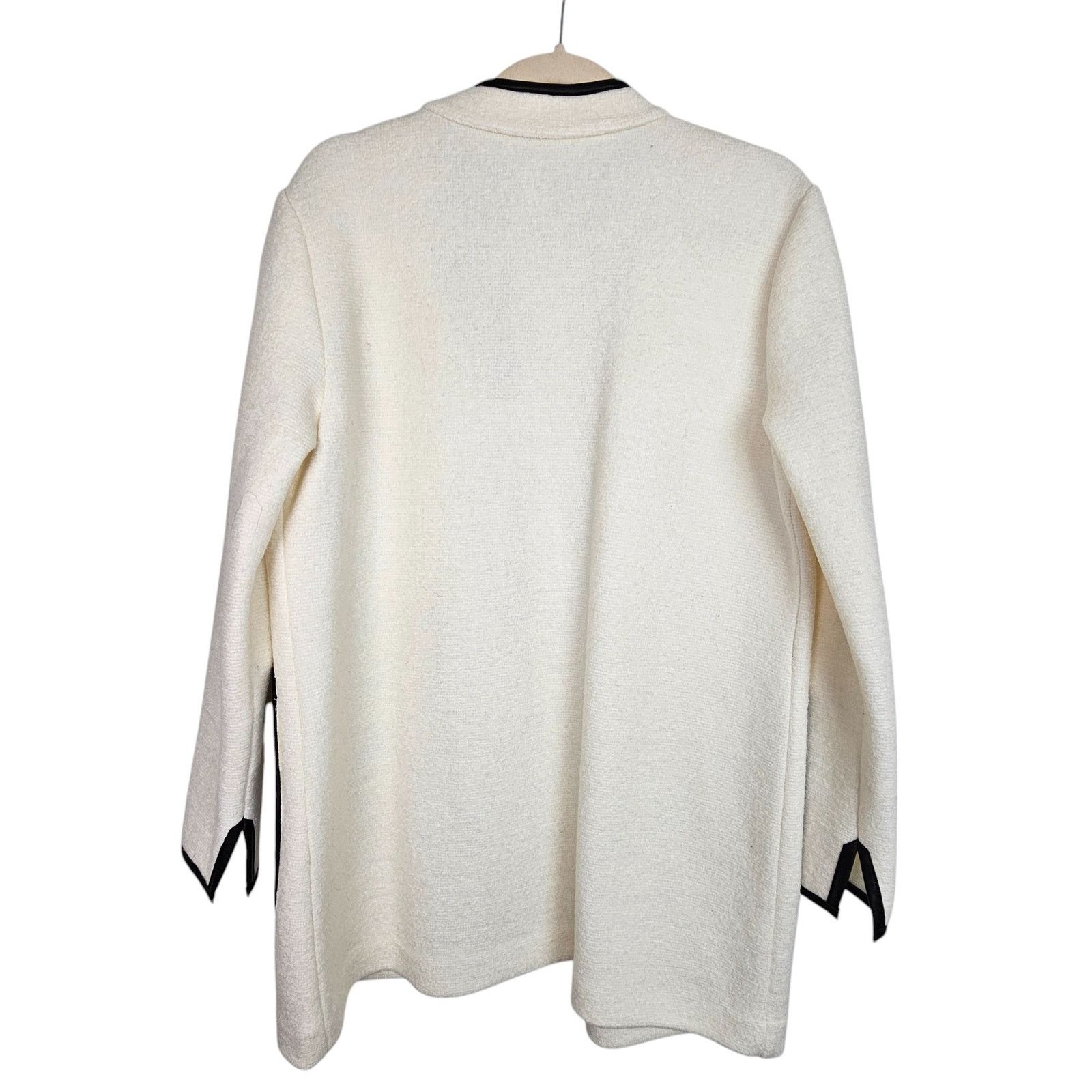 Chicos Chicos Womens Boiled Wool Jacket Sweater Cardigan Topper M Size M / US 6-8 / IT 42-44 - 7 Thumbnail
