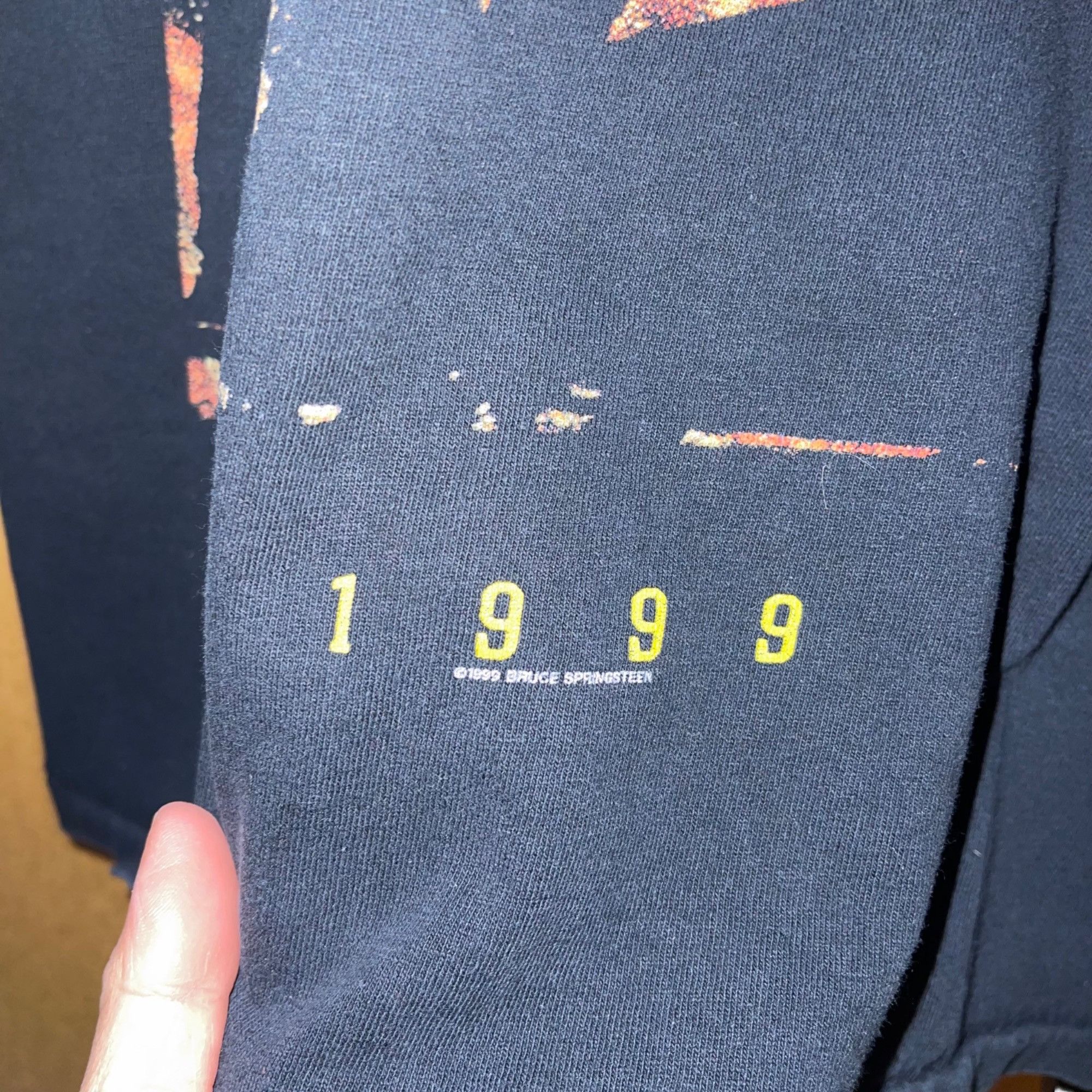 Vintage Bruce Springsteen Vintage 1999 Mens Tee Shirt Size L Size US L / EU 52-54 / 3 - 5 Thumbnail