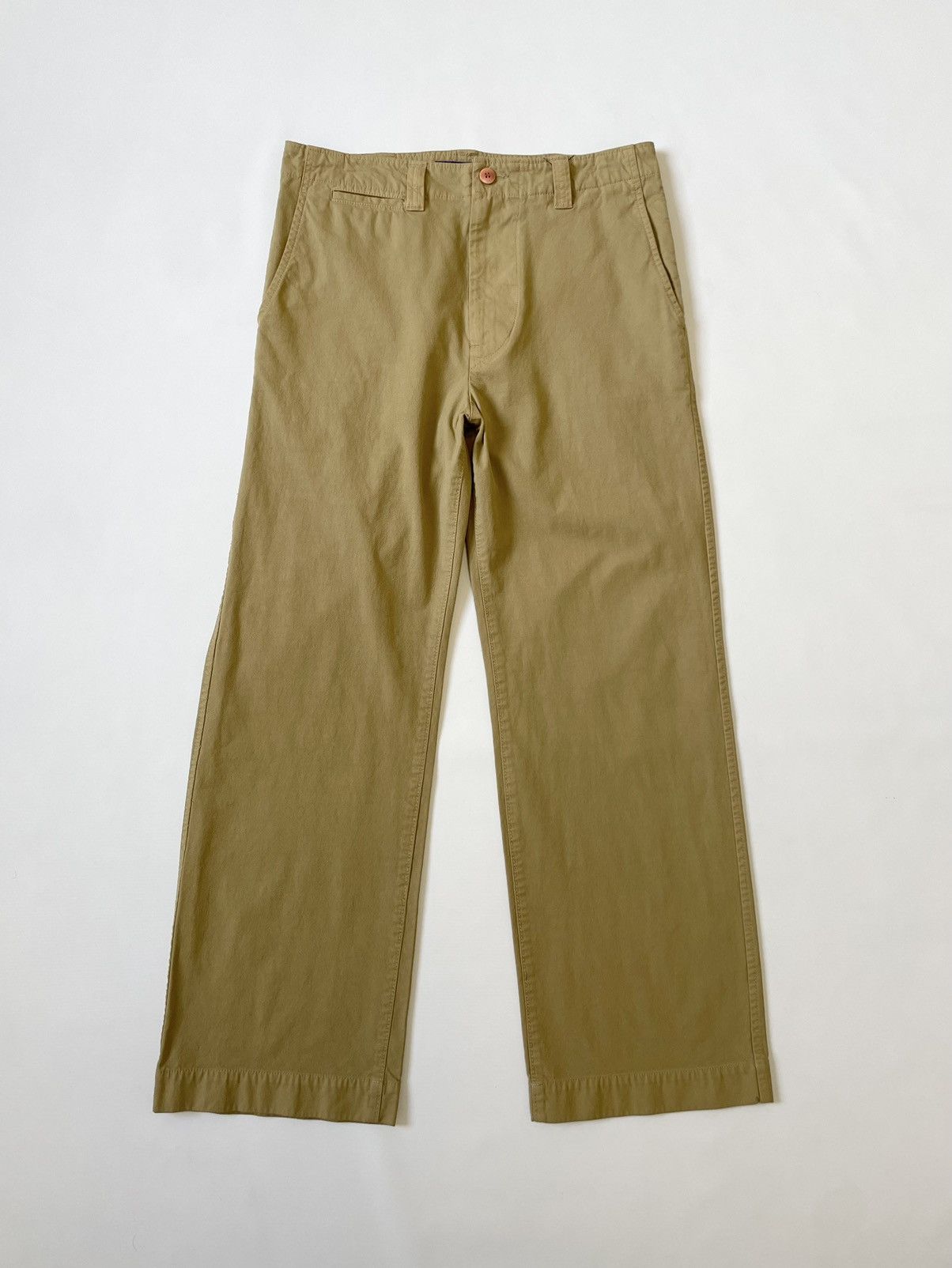 Comme des Garcons A/W 17 ‘Pilled Twill’ Tan Utility Trousers Size US 32 / EU 48 - 2 Thumbnail