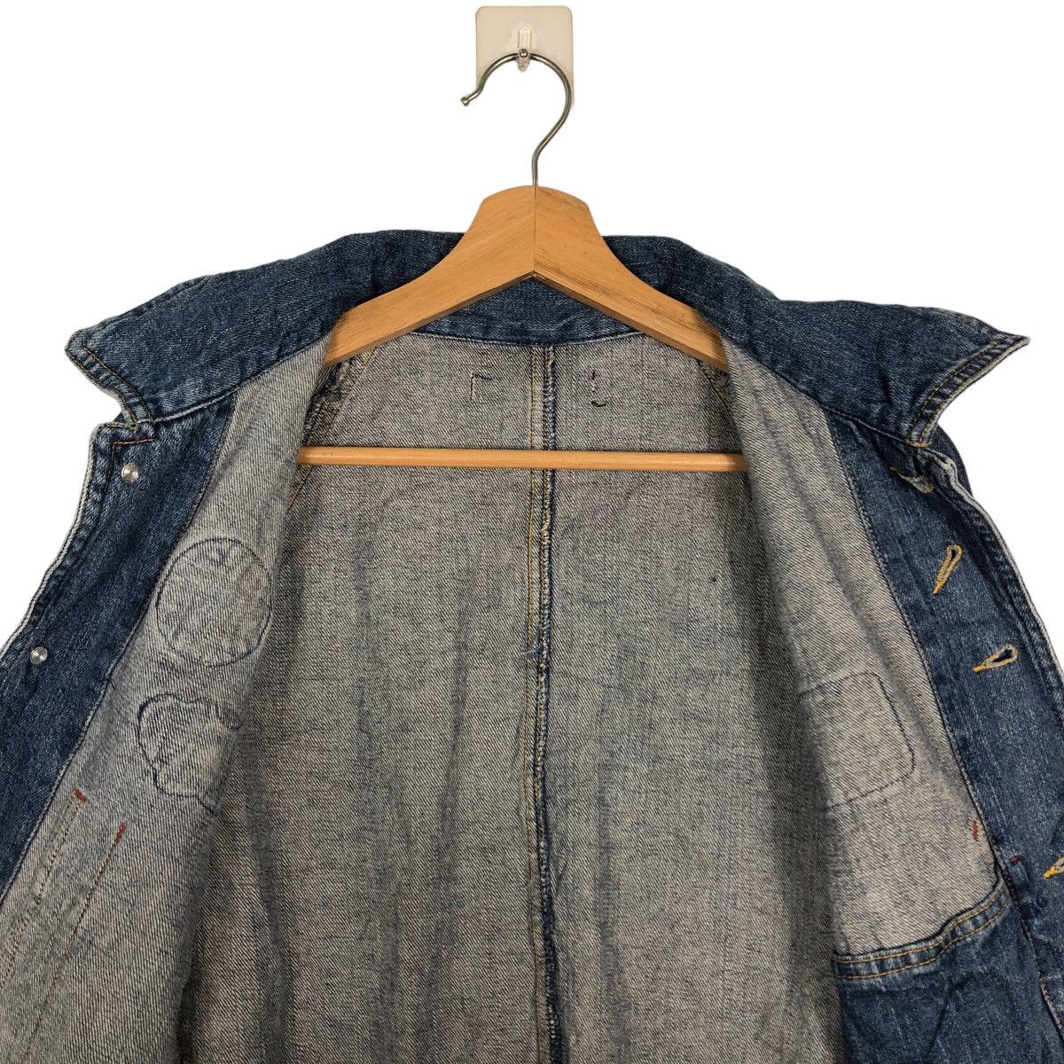 Hysteric Glamour 🔥Rare Denim Chore Work Jacket Full Patches Japan Size US M / EU 48-50 / 2 - 11 Thumbnail