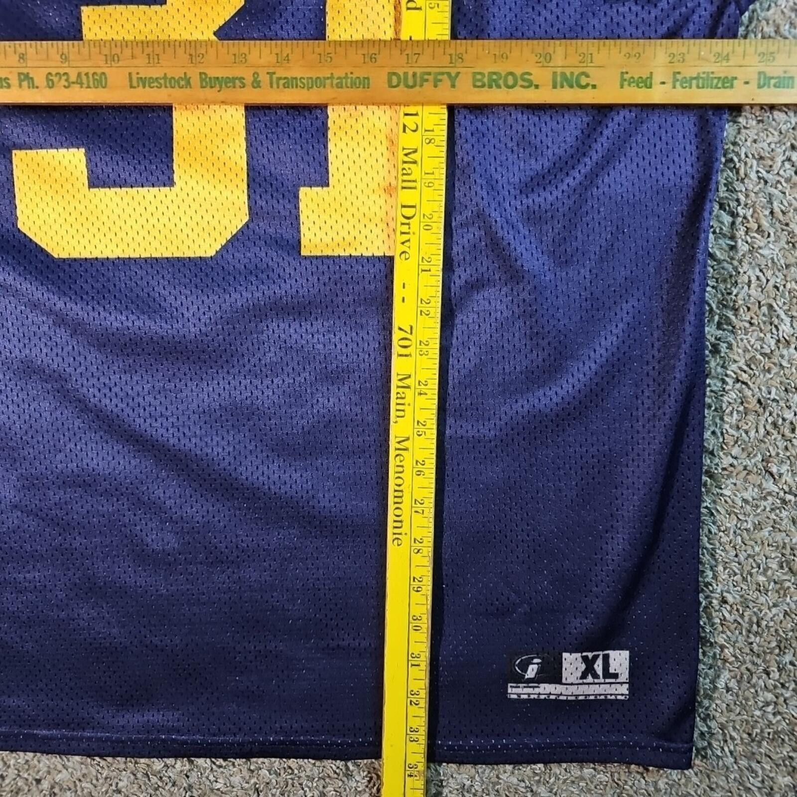 Other Impact Sports L/XL Muskies Football Jersey #31 OLSON Size ONE SIZE - 5 Thumbnail