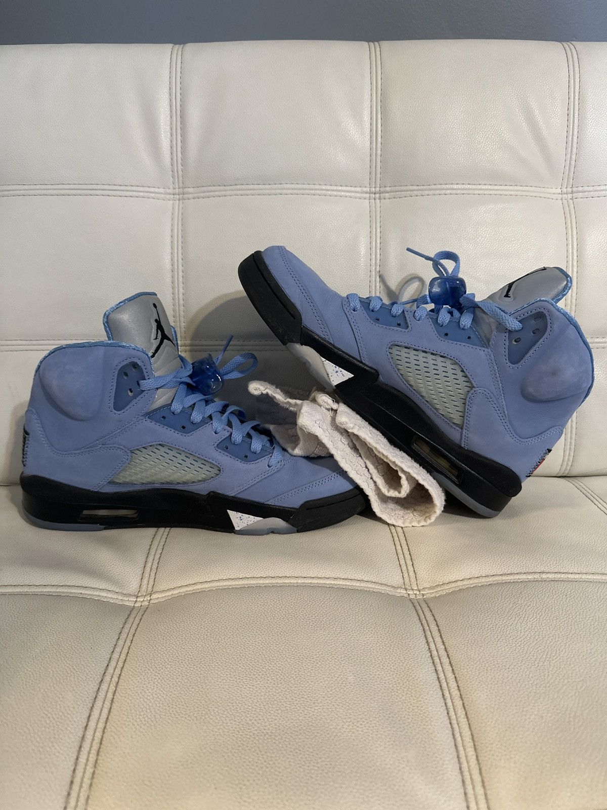 Jordan Brand Jordan 5 Retro UNC University Blue Size US 10 / EU 43 - 2 Thumbnail