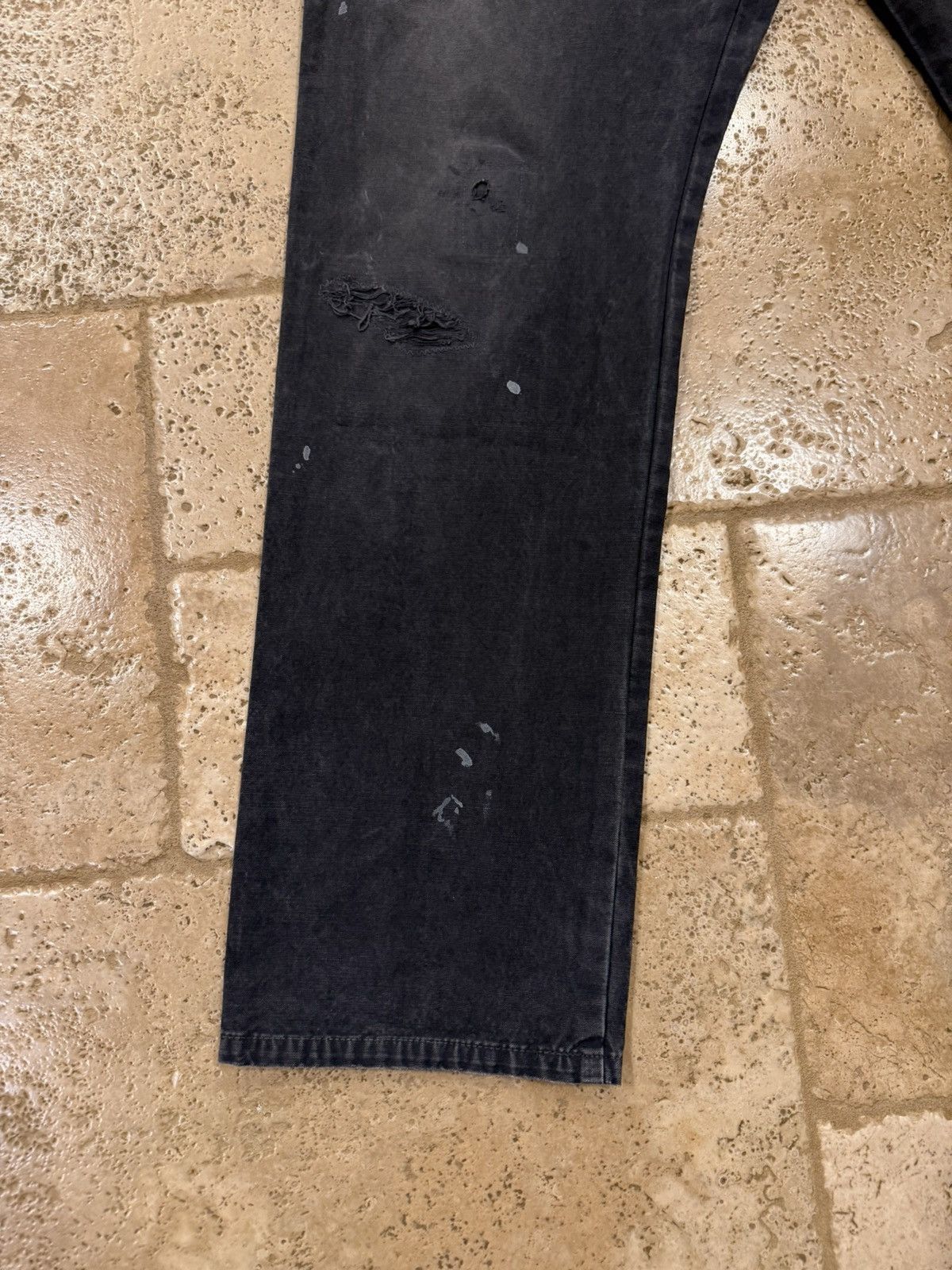 Visvim Visvim Travailler Braces Overall Painter’s Distressed Pants Size US 32 / EU 48 - 2 Thumbnail