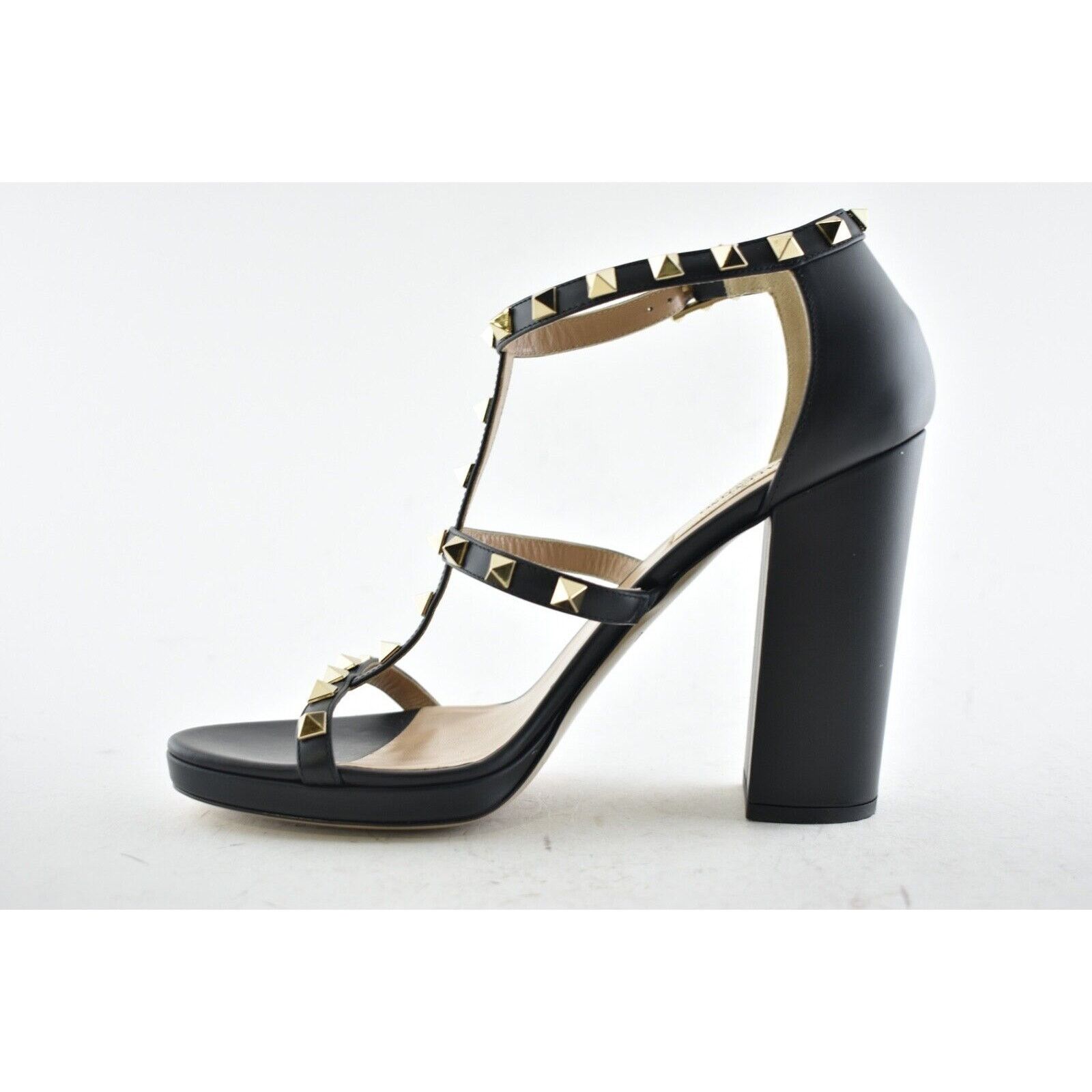 Valentino Rockstud City 110 Strap Platform Sandal Block Heel Pump 41.5 Size US 11.5 / IT 41.5 - 8 Thumbnail