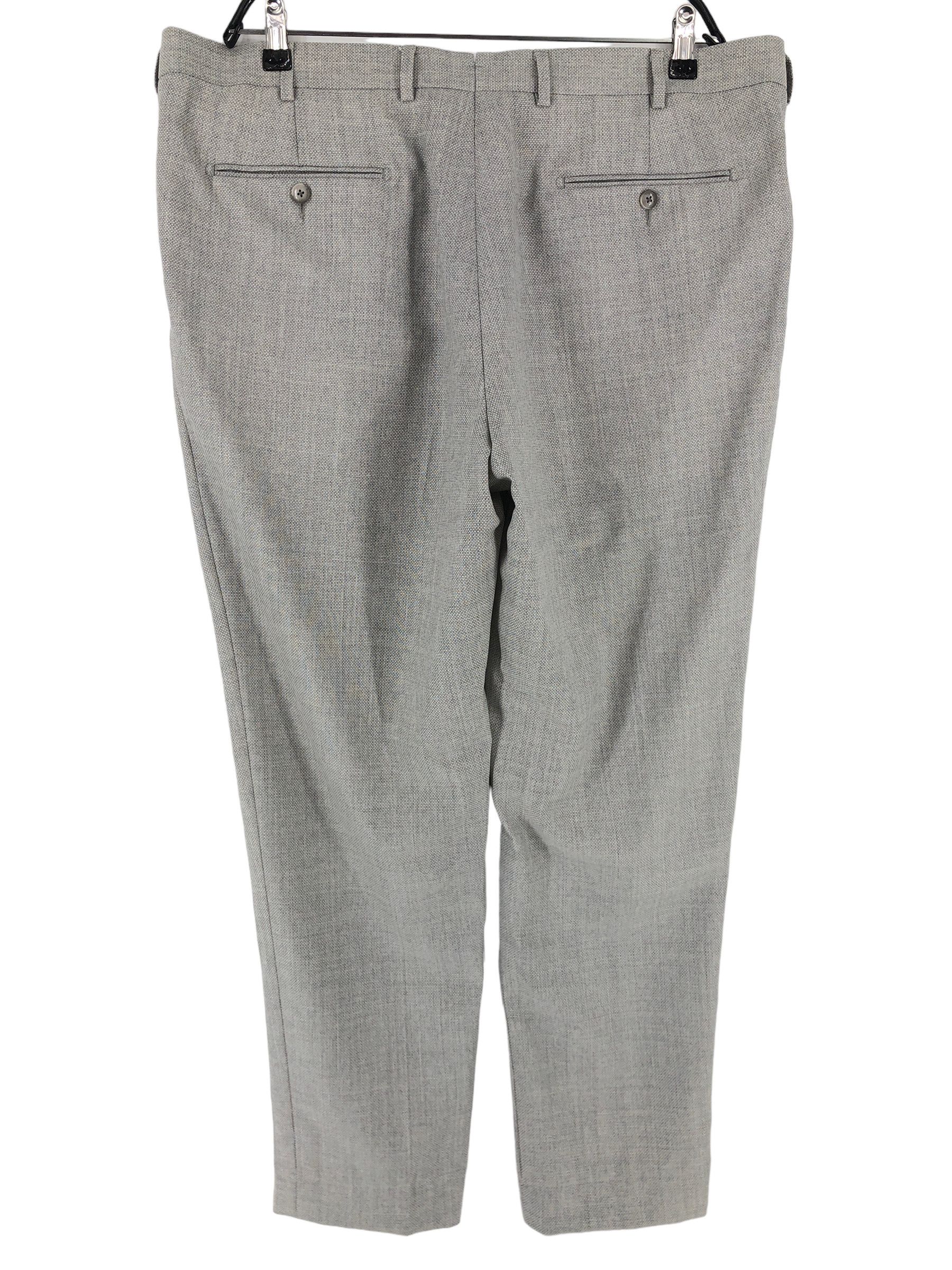 Suitsupply Havana Jetted Wool Formal Suit EU:56; UK/US:46 - W38 L31 Size 46S - 6 Thumbnail