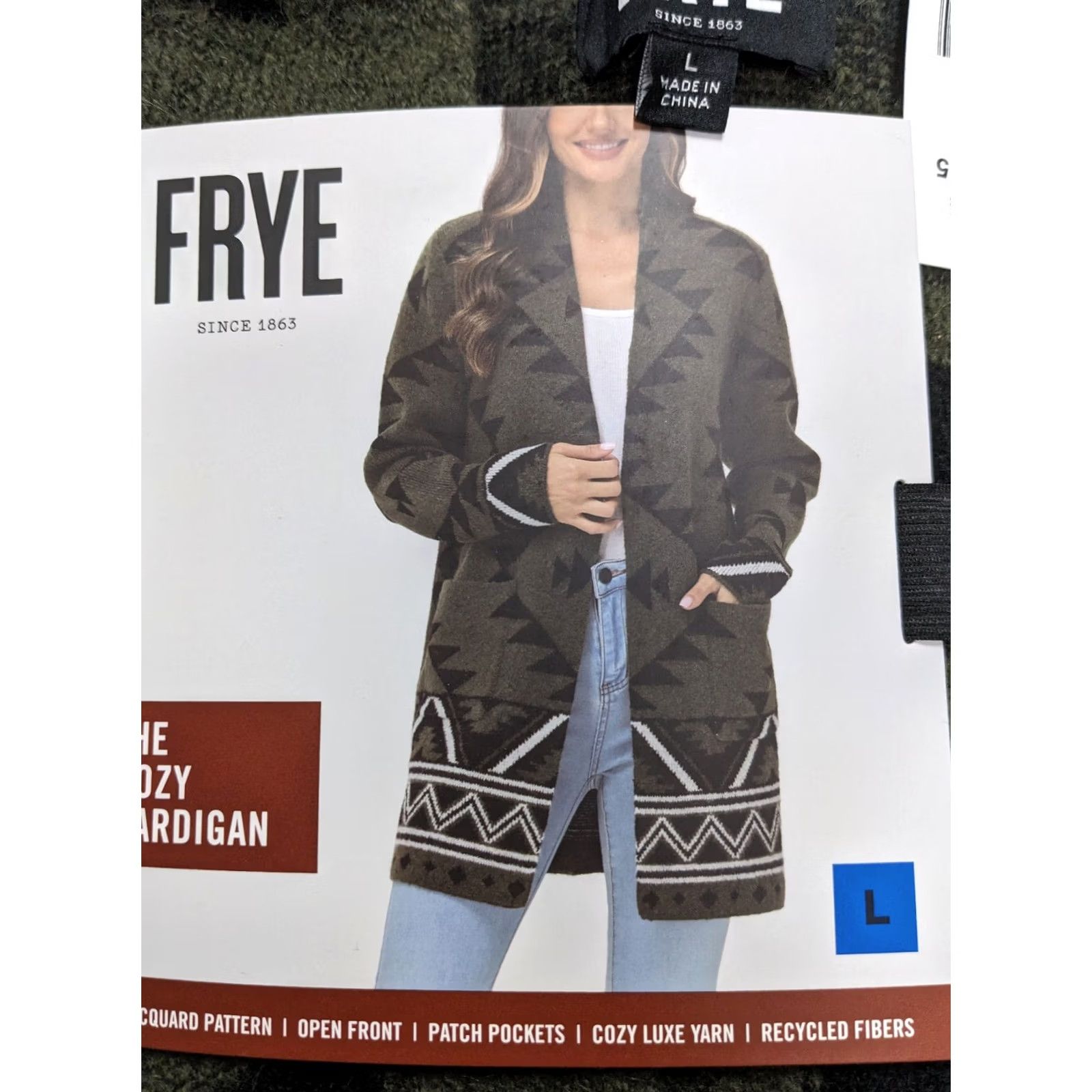 Frye Frye Cardigan SweatER? (Invalid) Size L / US 10 / IT 46 - 3 Thumbnail