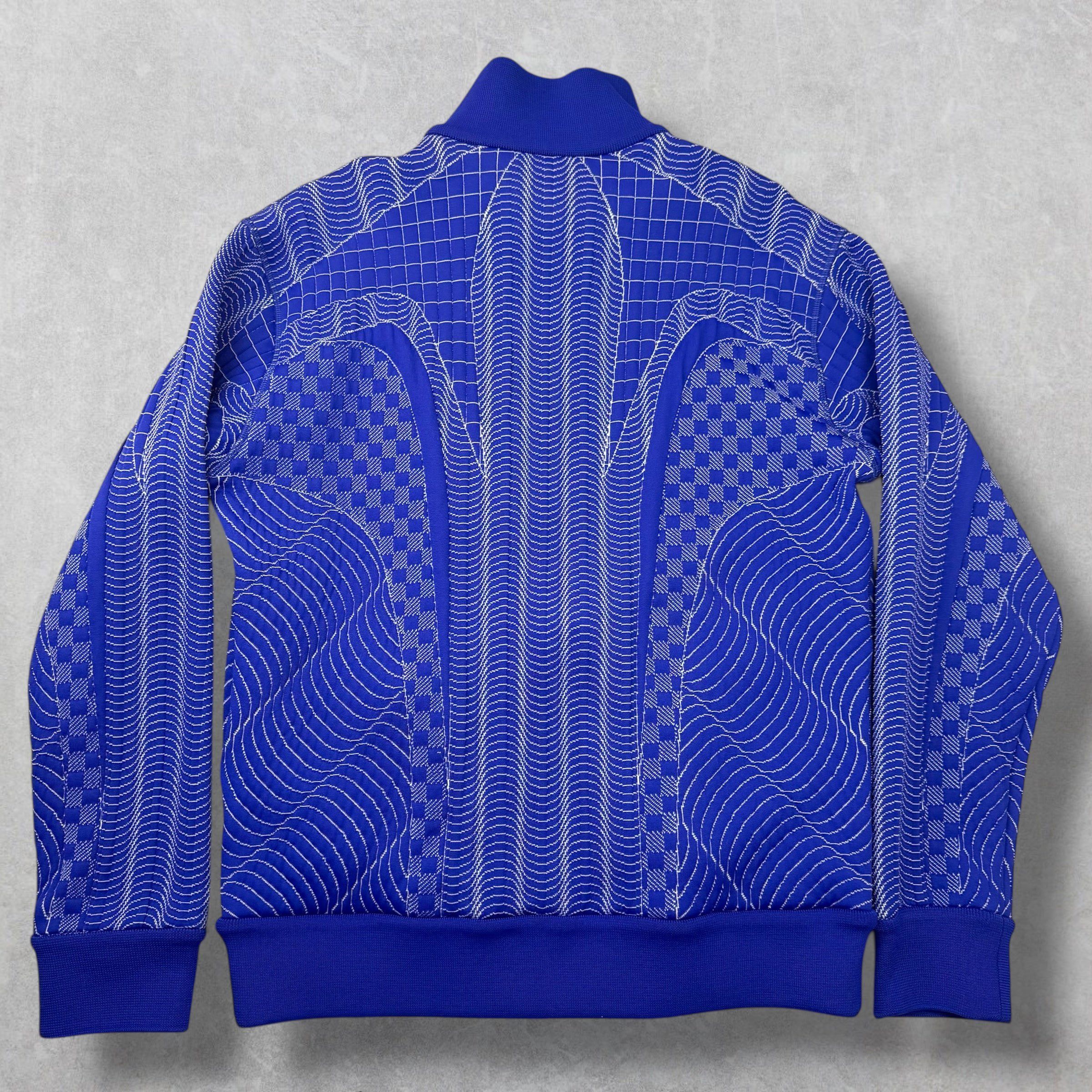 Louis Vuitton Louis Vuitton Blue Damier Technical Blouson L Size US L / EU 52-54 / 3 - 2 Thumbnail