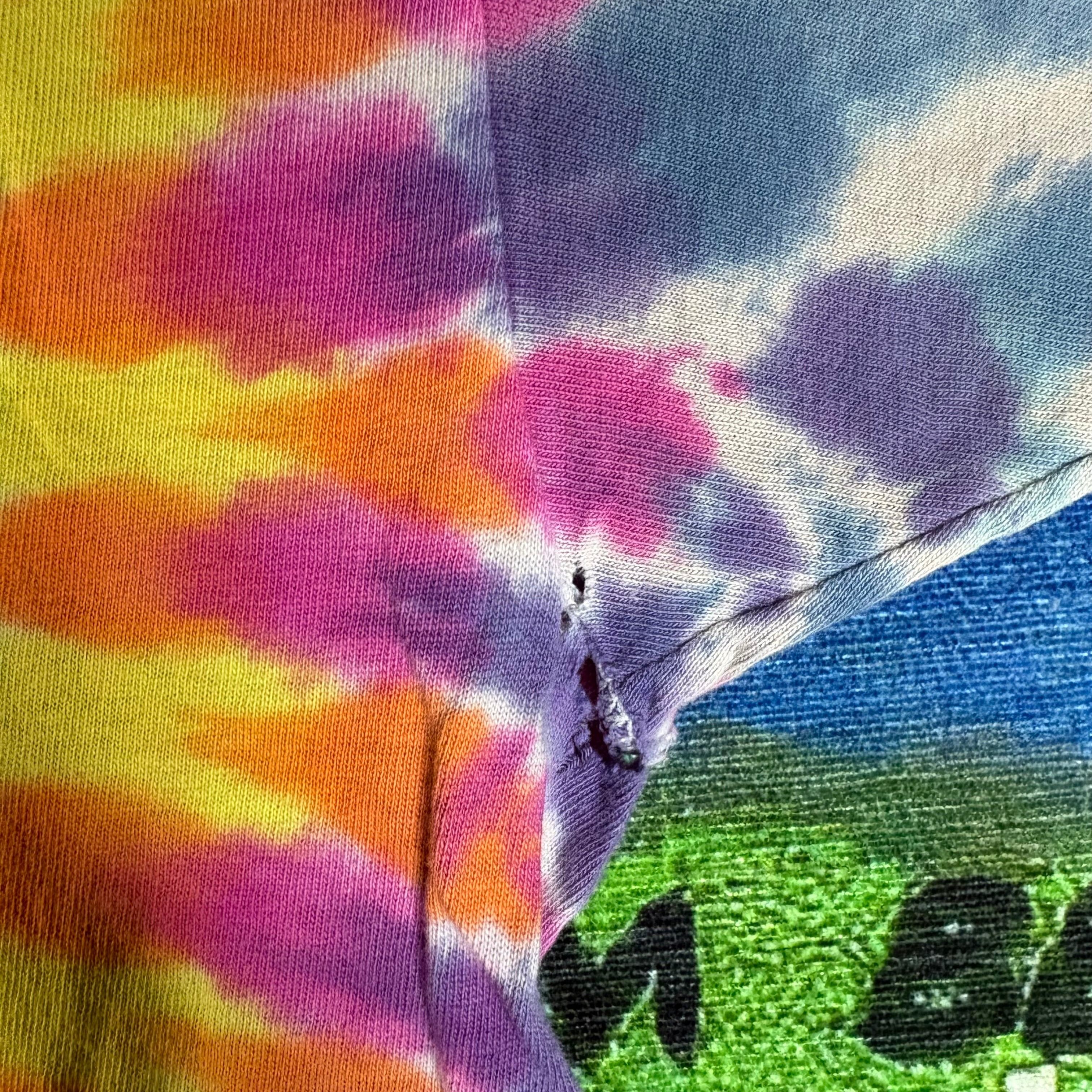 Grateful Dead Vintage 1989 Jerry Jaspar Grateful Dead Sun Tie Dye Tee Size US XL / EU 56 / 4 - 8 Thumbnail