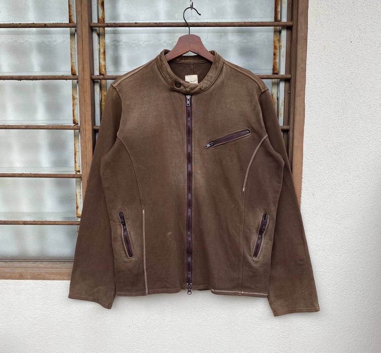 Beauty Beast × Natural Issue × Wtaps NWT JAPAN HOW NATURAL WTAPS FADED BROWN ZIPPER JACKET Size US L / EU 52-54 / 3 - 1 Thumbnail