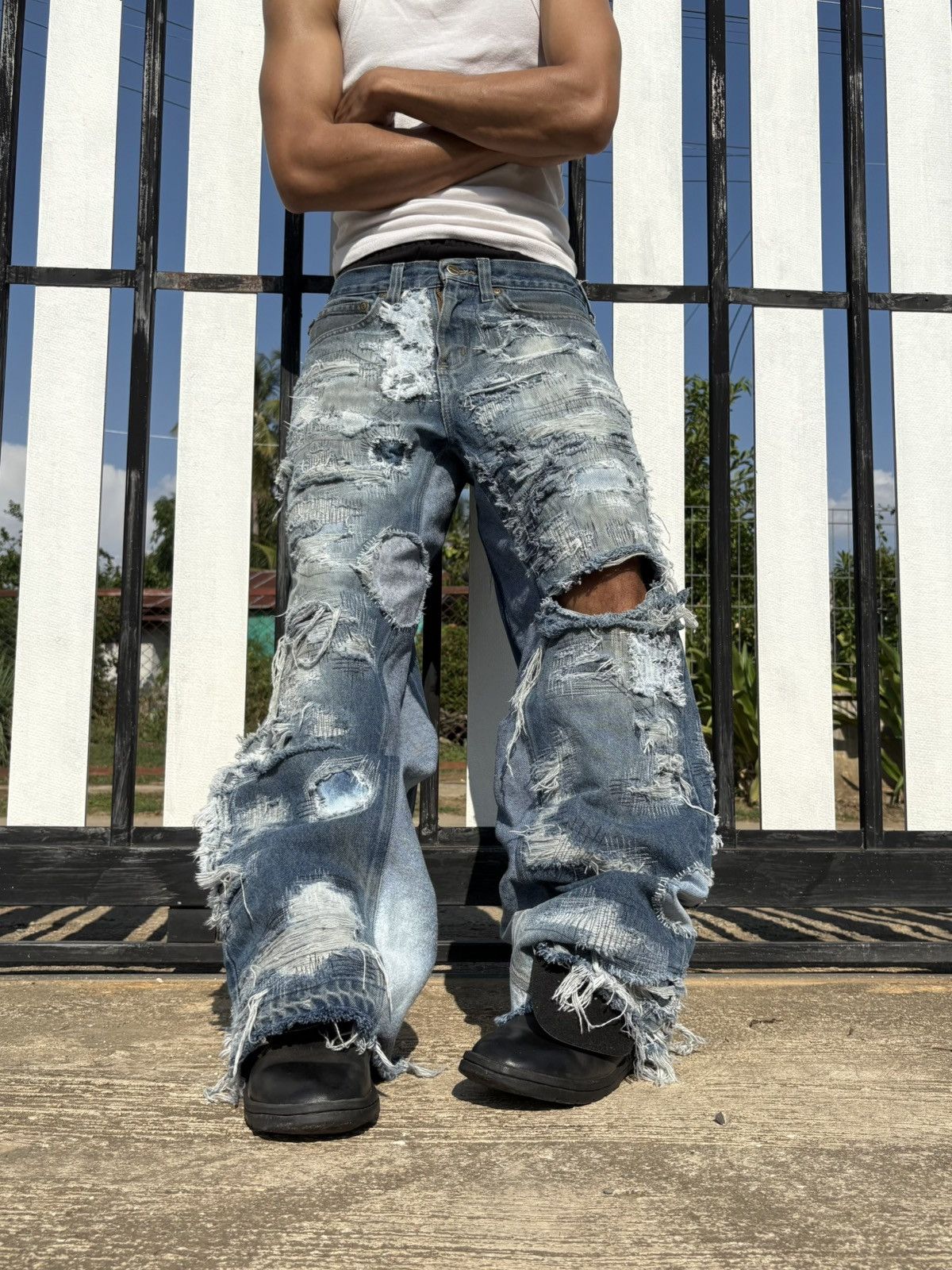 Carhartt Fray Theory Denim 1of1 (size35x31) Size US 35 - 13 Thumbnail