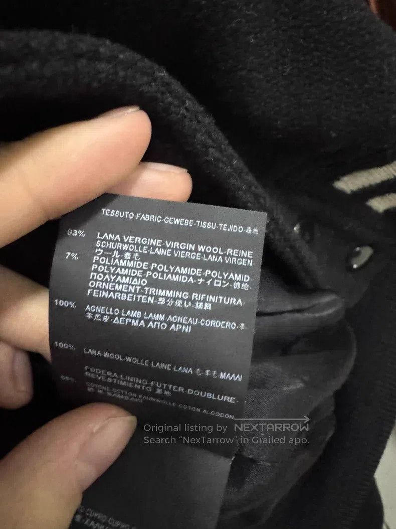 Saint Laurent Paris Saint Laurent Paris Black and White Basic Baseball Jacket Size US L / EU 52-54 / 3 - 7 Thumbnail