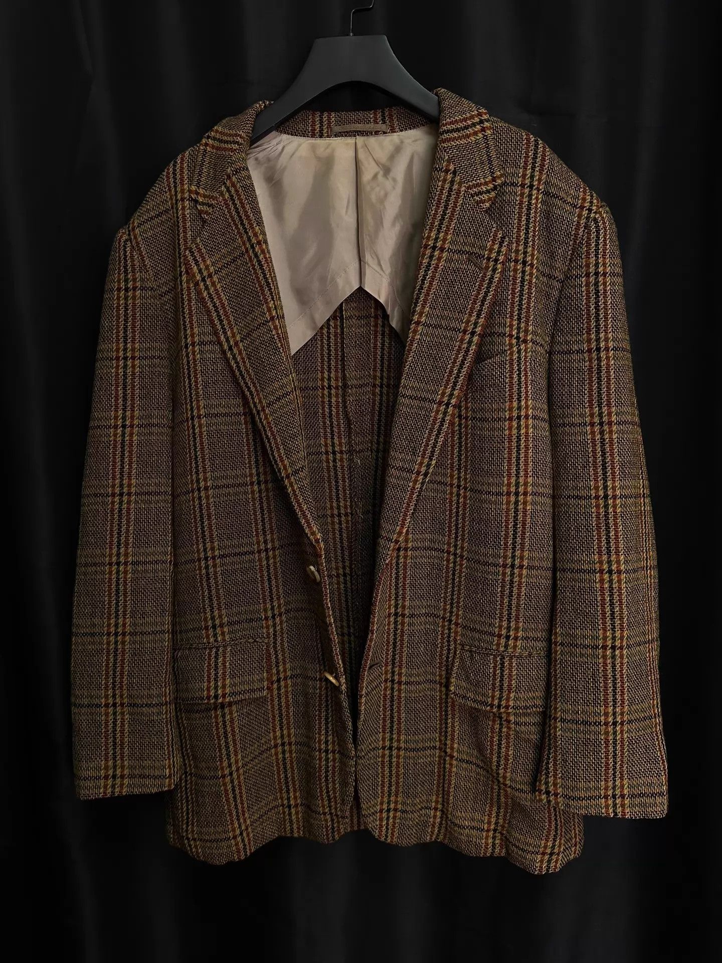 Comme des Garcons COMME DES GARCONS 93SS Check Knit Runway Jacket Size US M / EU 48-50 / 2 - 3 Thumbnail