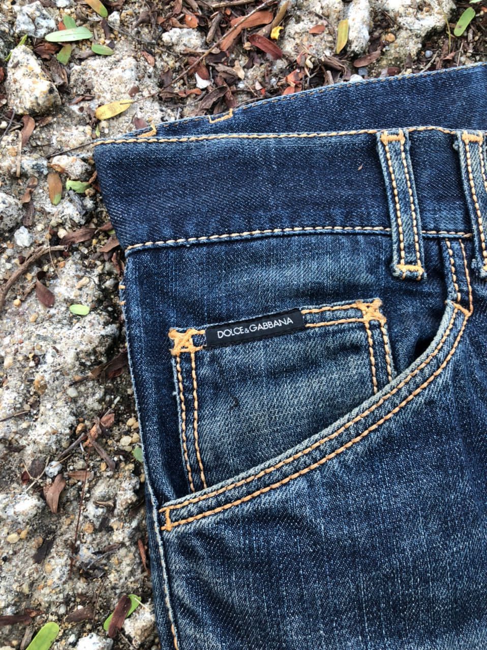 Dolce & Gabbana × Vintage Vintage D&G Dolce and Gabbana Denim Jeans Size US 38 / EU 54 - 7 Thumbnail