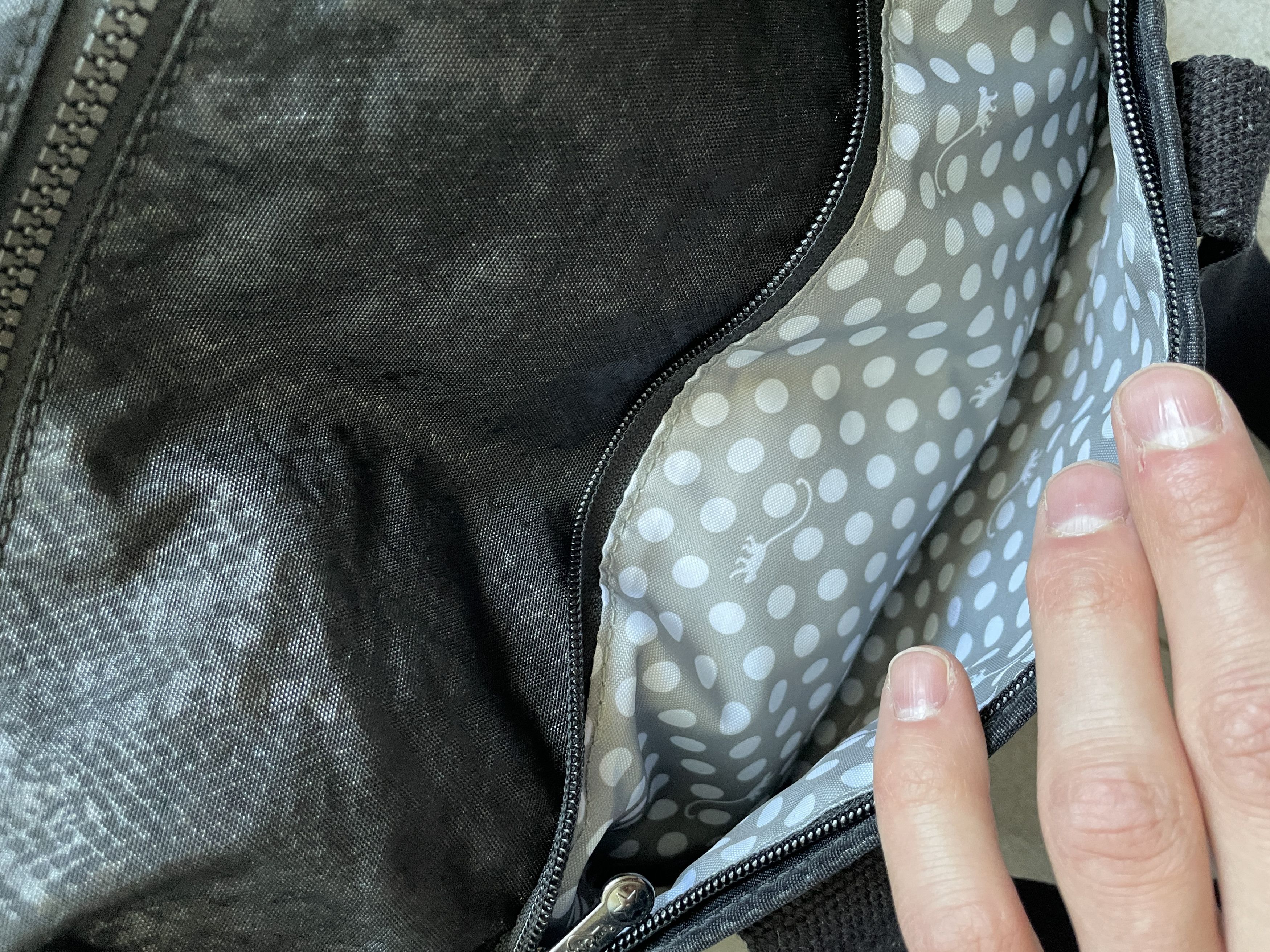 Vintage Y2K KIPLING BLACK MONKEY NYLON BAG Size ONE SIZE - 5 Thumbnail