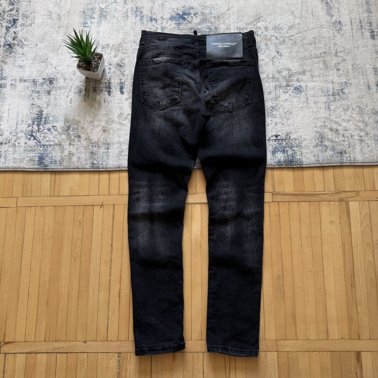 Dsquared2 📌 Crazy Dsquared2 Tidy Biker Jean Dean Caten Distressed Size US 32 / EU 48 - 7 Thumbnail