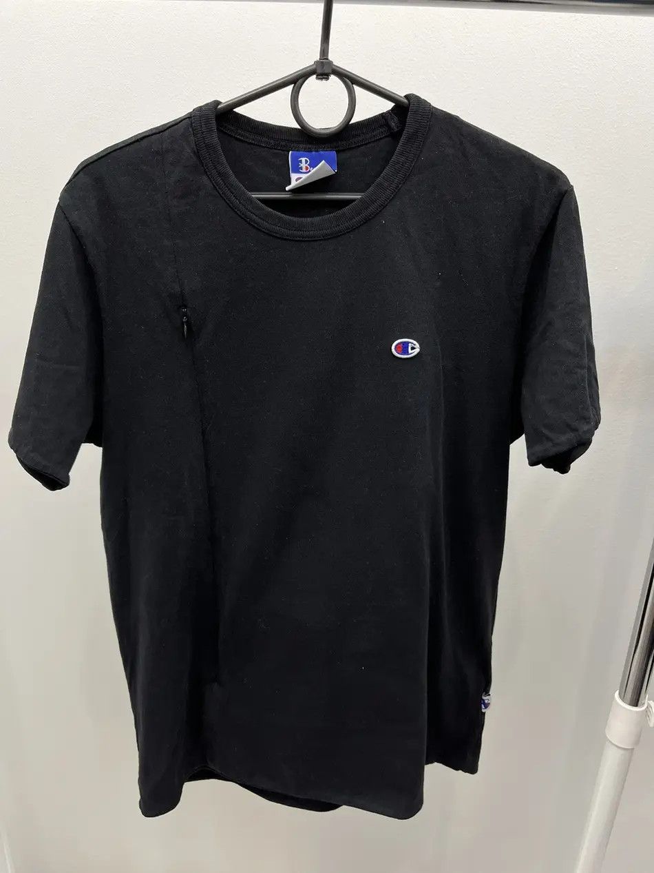 Beams Japan × Champion Beams Plus x Champion Vertical Zip Pocket T-shirt Tee Size US M / EU 48-50 / 2 - 1 Thumbnail