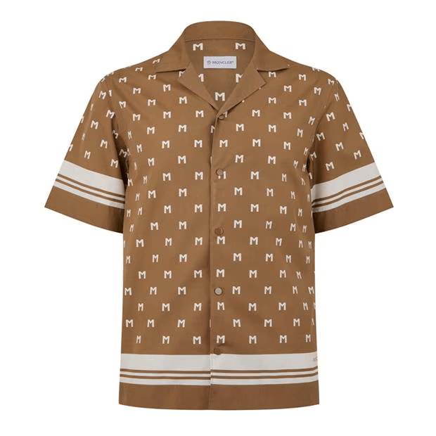 Moncler Monogram Shirt Size US M / EU 48-50 / 2 - 1 Thumbnail