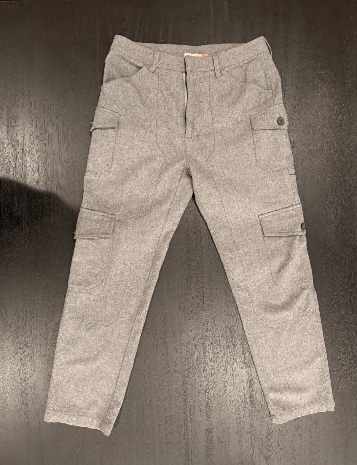 Kith Kith Grey Wool Cargo Pants Size 30 – Size US 30 / EU 46 - 1 Thumbnail