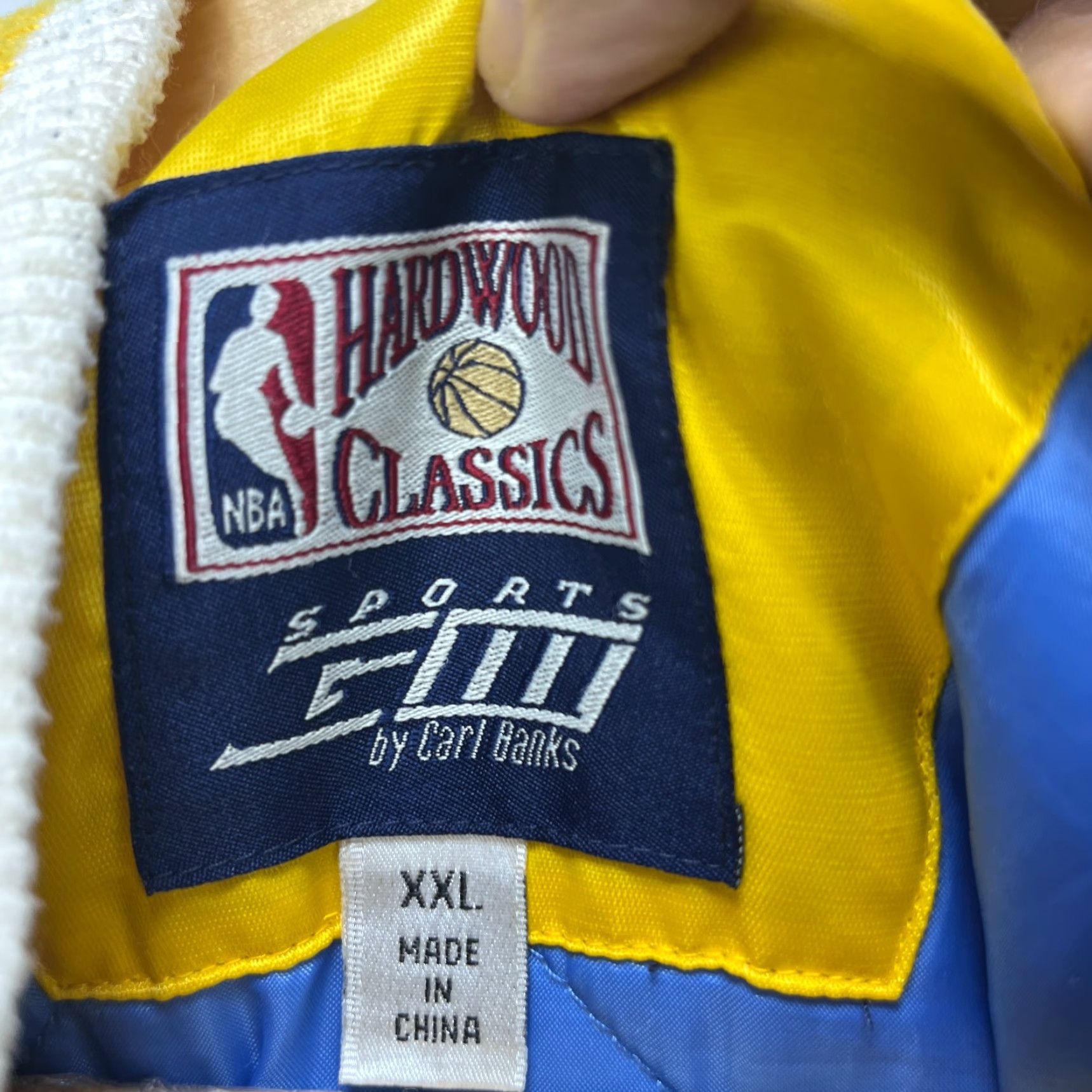 NBA VINTAGE Minneapolis Lakers Sand Bomber Jacket NBA 2XL Size US XXL / EU 58 / 5 - 5 Thumbnail