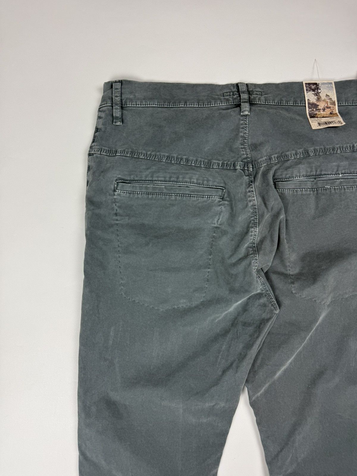 Nudie Jeans BNWT! Nudie Jeans Khaki Slim Concreted Chino Pants Trousers Size US 32 / EU 48 - 22 Thumbnail