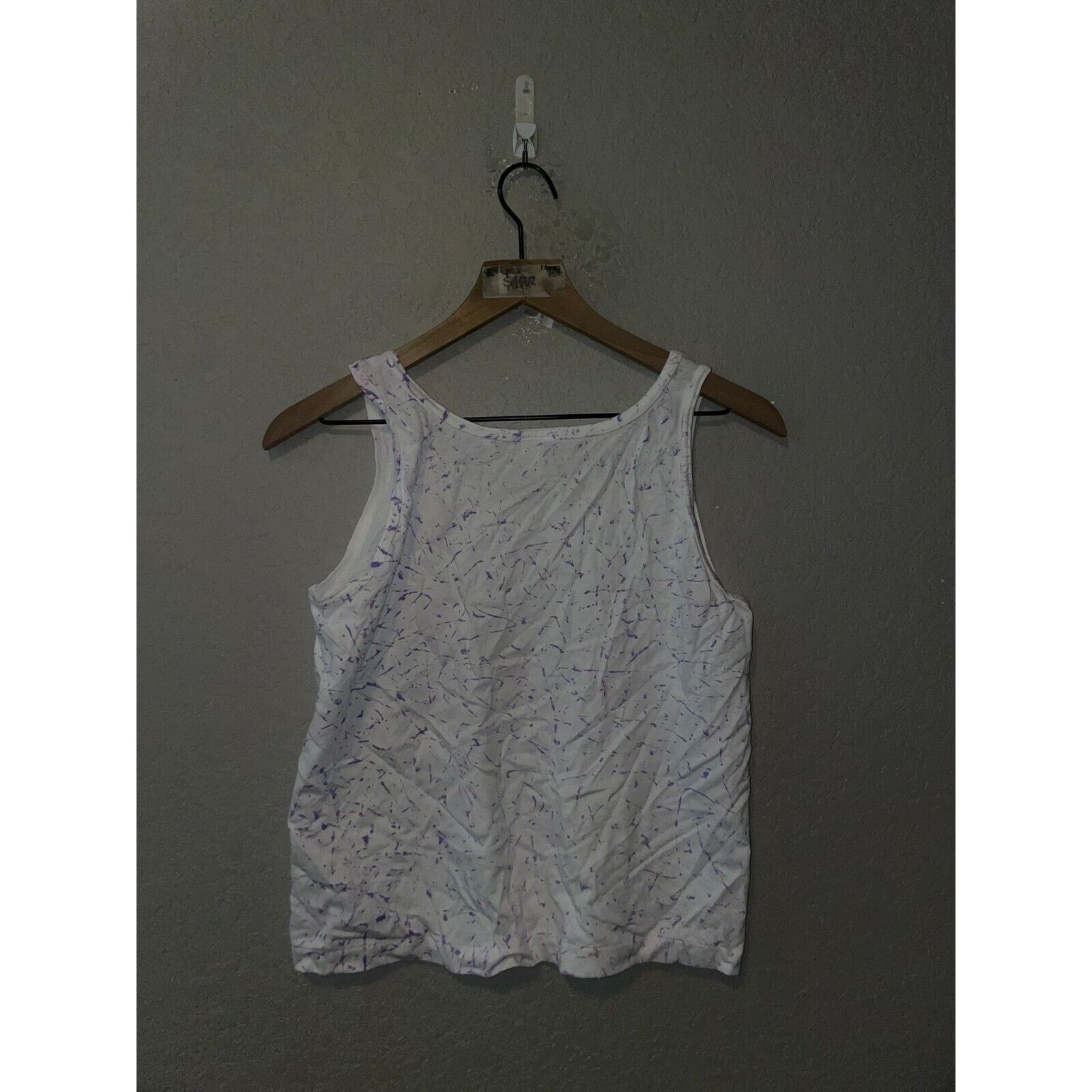 Signal Sport Vintage Womens Speckled Tank Top Shirt Leaf Tee VTG 90s M Size M / US 6-8 / IT 42-44 - 8 Thumbnail