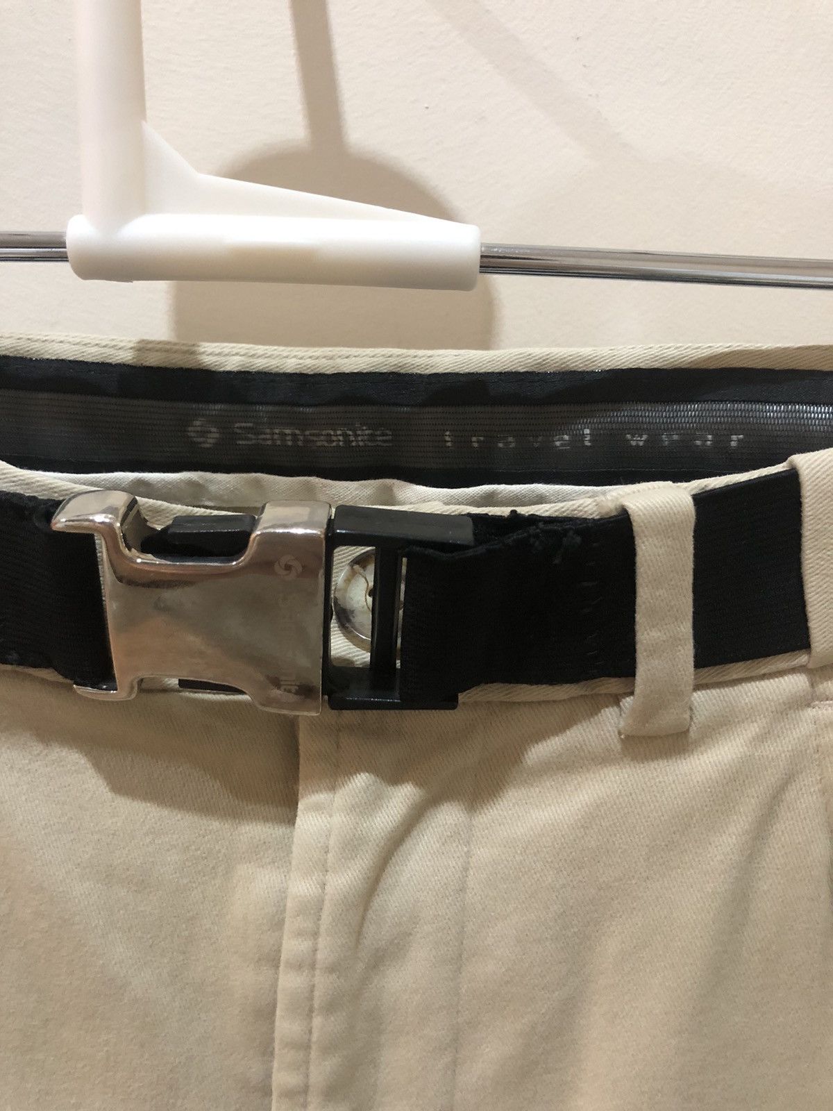 Neil Barrett × Samsonite Sansonite Travel Wear Collection beige pants Size US 32 / EU 48 - 4 Thumbnail