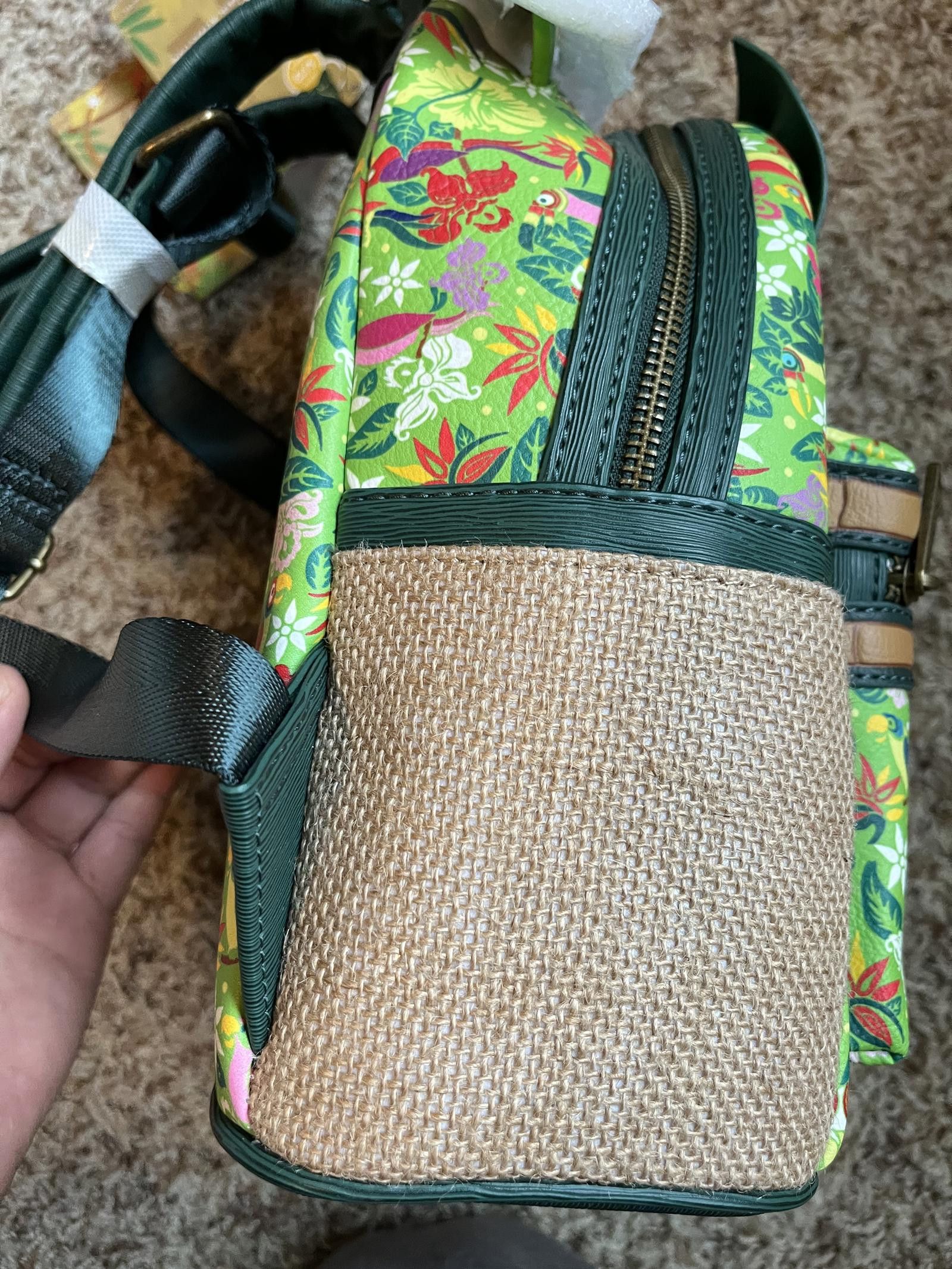 Disney Disney Minnie Mouse Attraction Tiki Room Loungefly Backpack Size ONE SIZE - 9 Thumbnail