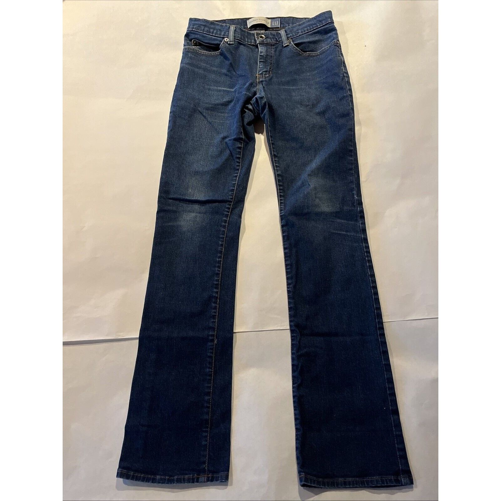 Gap Gap Jeans Women’s 30x33 Blue Dark Wash Modern Bootcut Denim Size 30" / US 8 / IT 44 - 2 Thumbnail