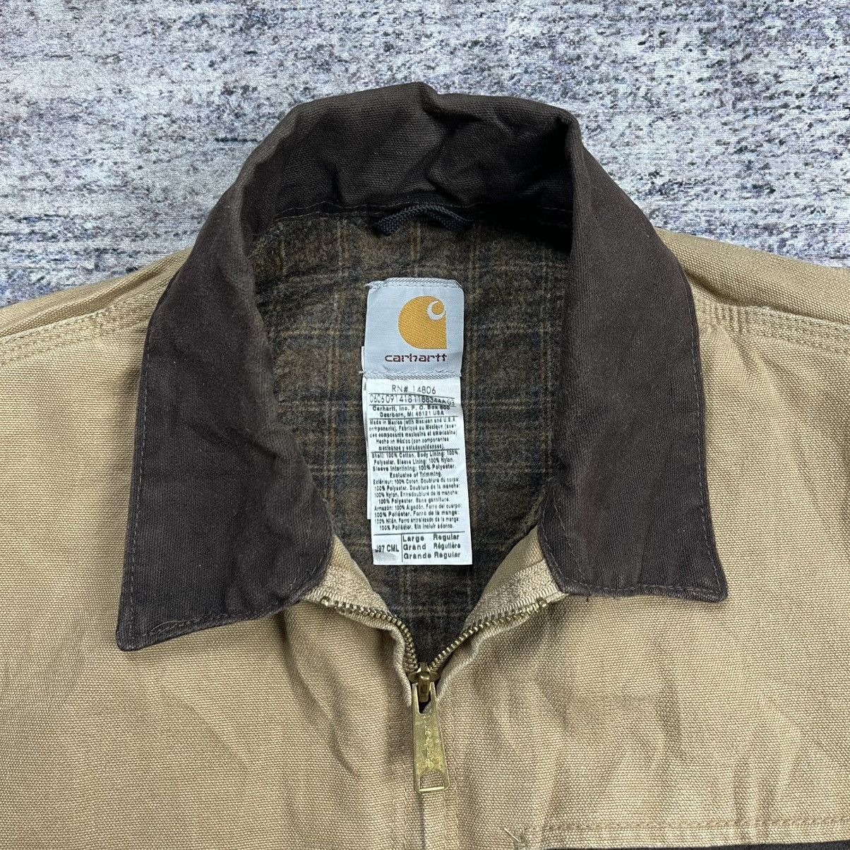 Carhartt × Vintage Vintage Carhartt detroit jacket J97 CML Size US L / EU 52-54 / 3 - 5 Thumbnail