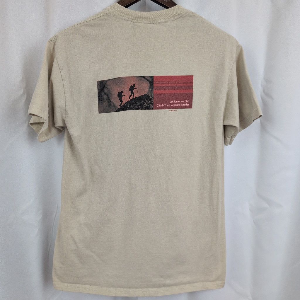 Vintage Y2K Vintage Huge Mount Monadnock Tan T-Shirt Medium Size US M / EU 48-50 / 2 - 2 Thumbnail