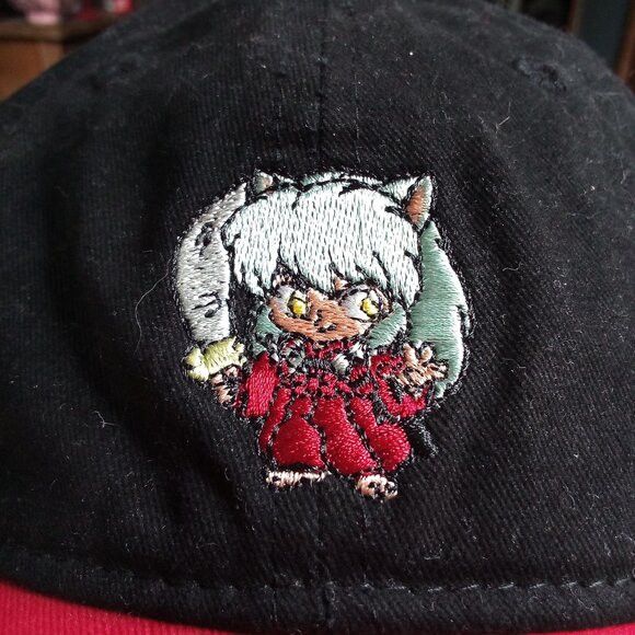 Other Inuyasha Anime Manga Strap Back Hat Cap Size ONE SIZE - 2 Thumbnail