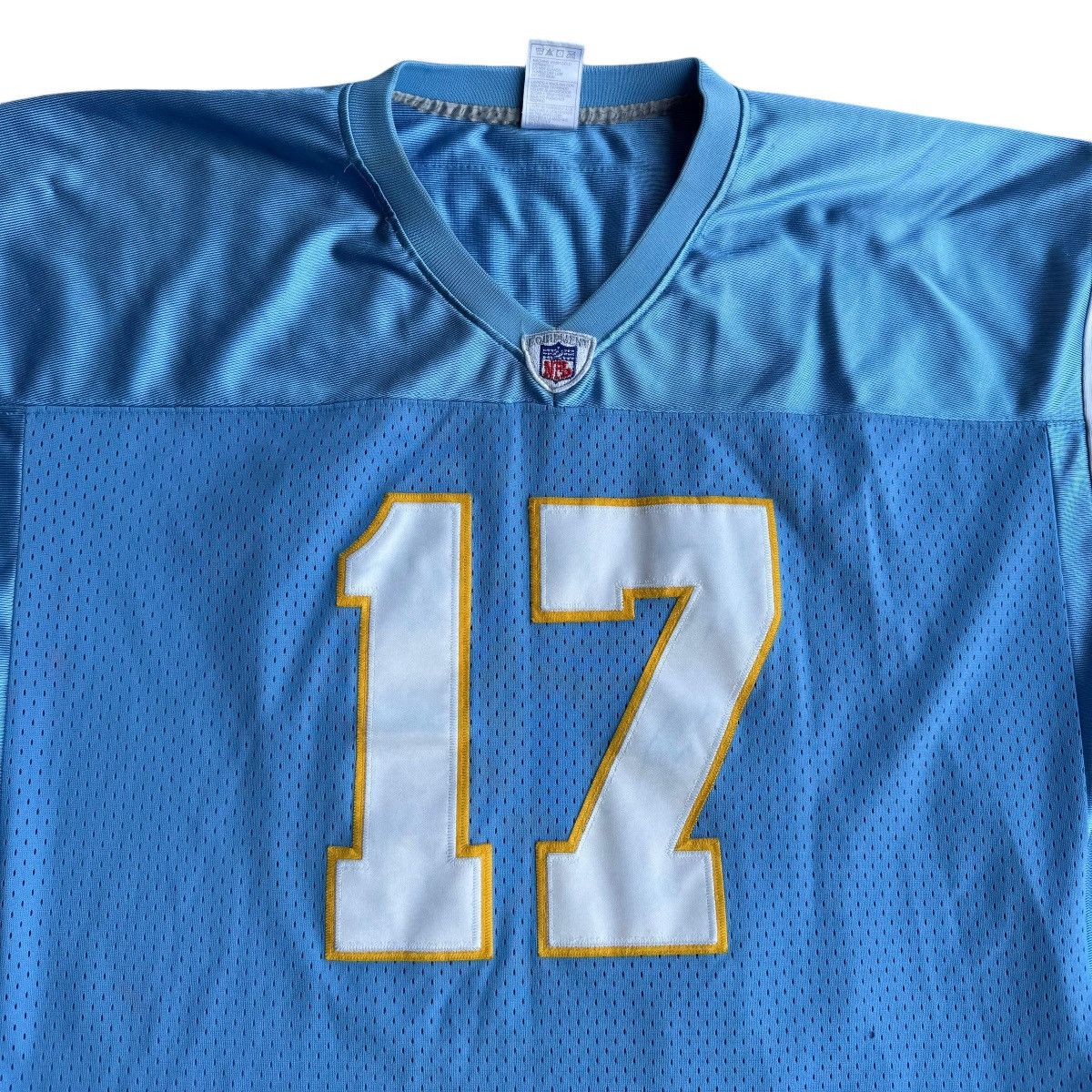 NFL × Vintage PHILIP RIVERS REEBOK NFL SAN DIEGO CHARGERS JERSEY STITCHED Size US XL / EU 56 / 4 - 8 Thumbnail