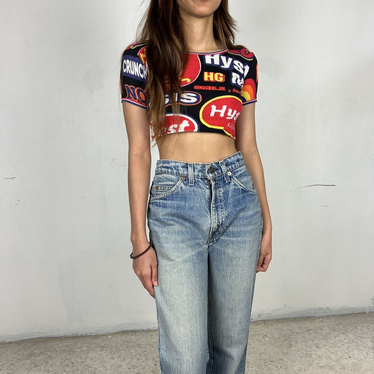 Hysteric Glamour 1990s Hysteric Mini Baby Tee Black Size XS / US 0-2 / IT 36-38 - 3 Thumbnail
