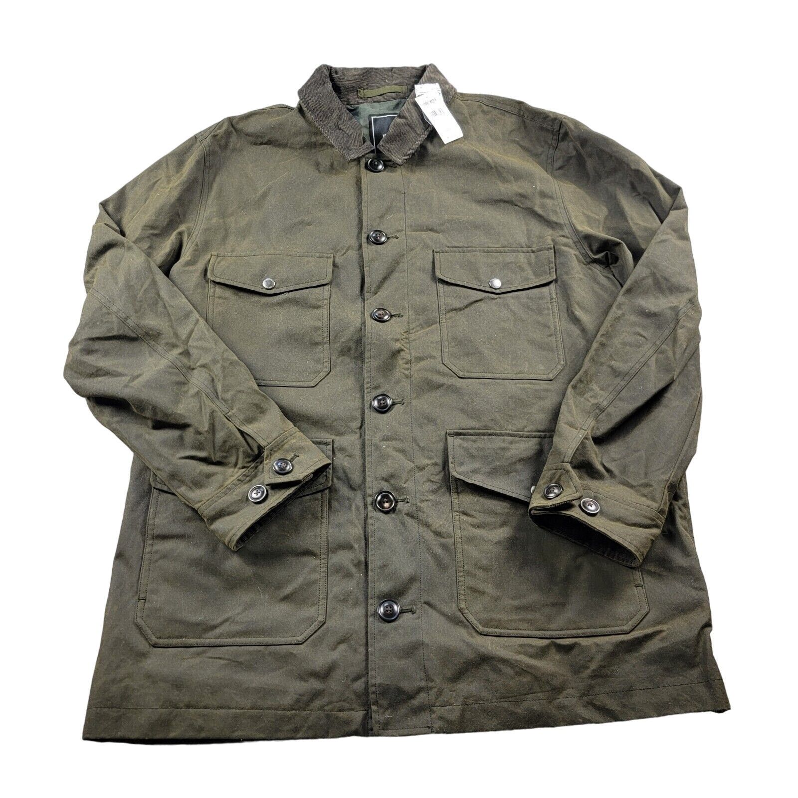 Todd Snyder Todd Snyder English Oil Cloth Cruiser Barn Jacket Size US XL / EU 56 / 4 - 1 Thumbnail