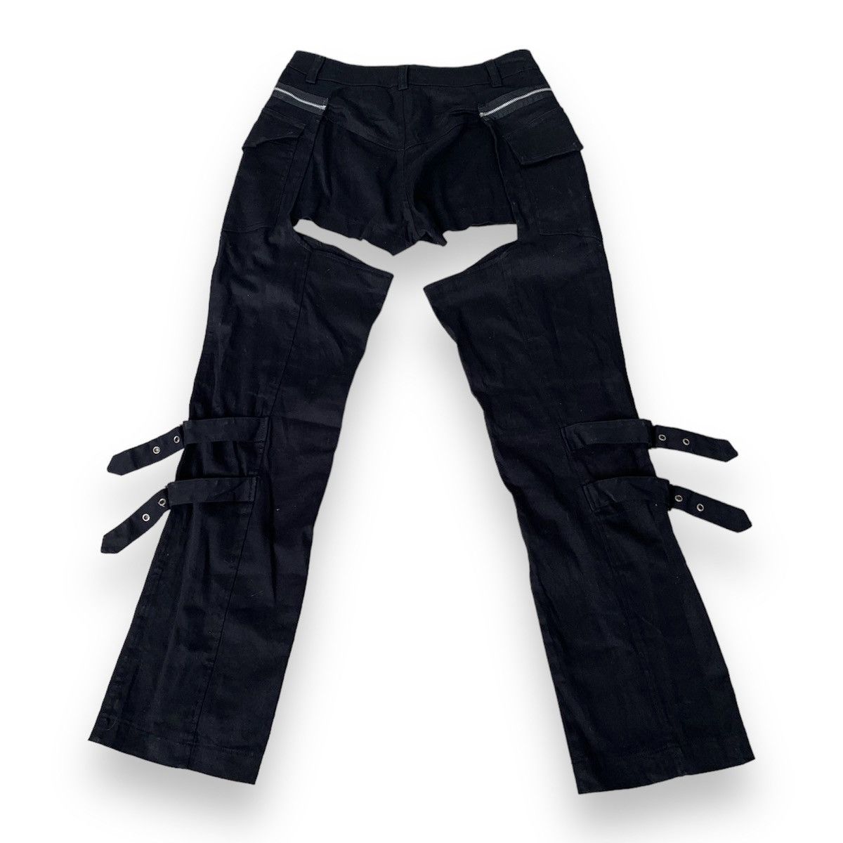 If Six Was Nine Body line punk bondage pants Size 30" / US 8 / IT 44 - 5 Thumbnail