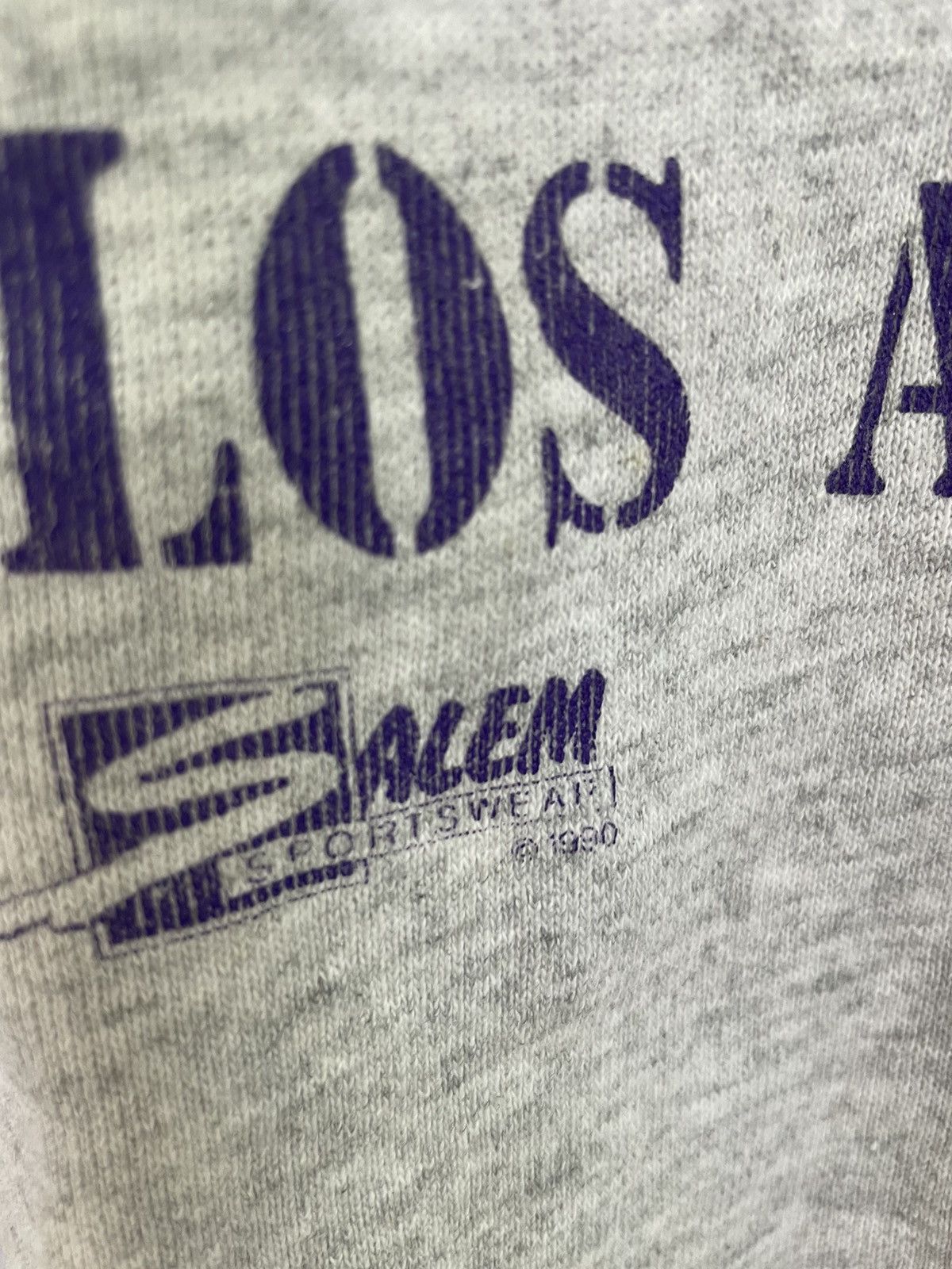 Salem Sportswear Vintage 90a Los Angeles Lakers sweatshirt Size US L / EU 52-54 / 3 - 6 Thumbnail
