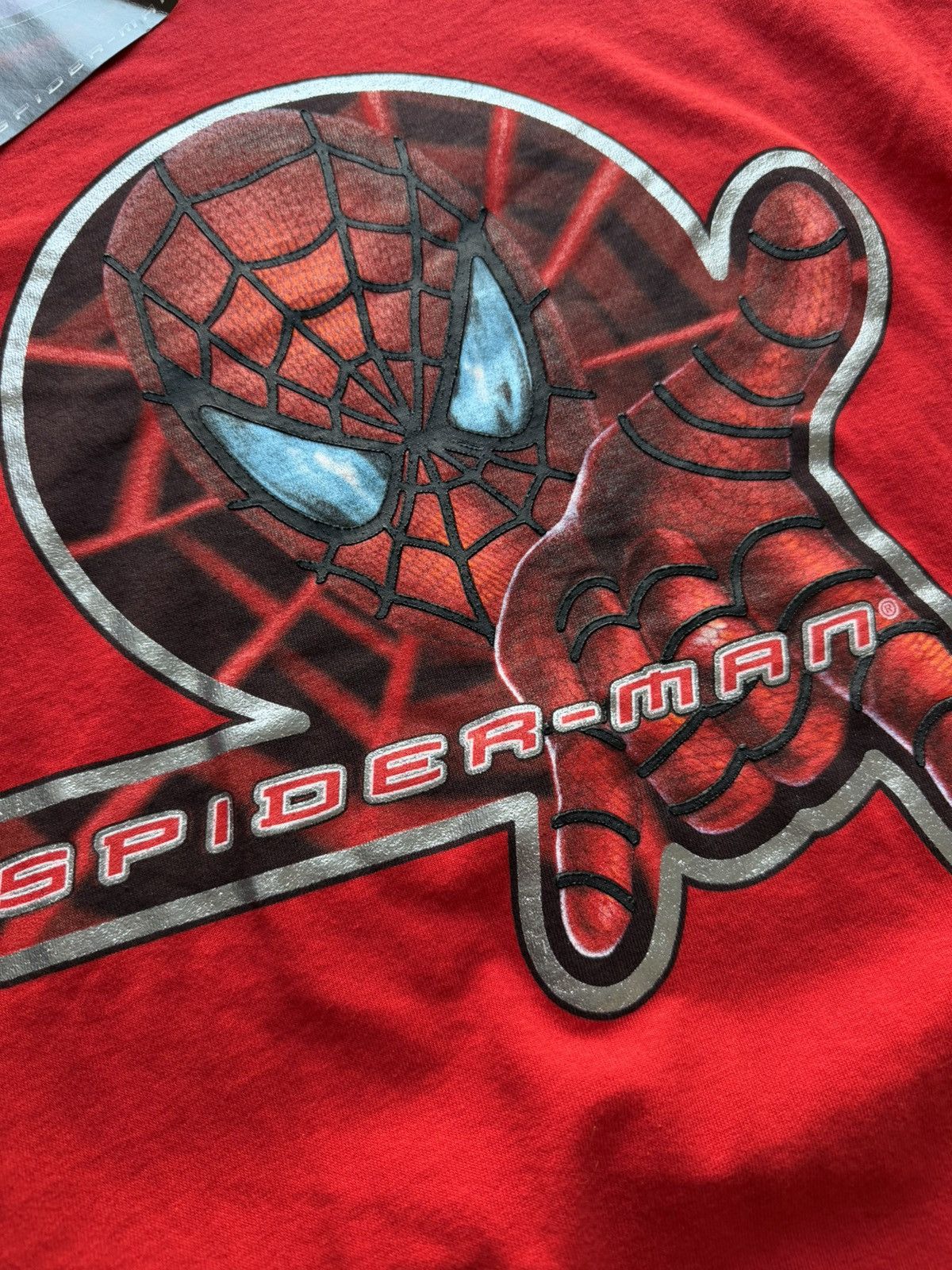 Marvel Comics Vintage 2002 NWT Spider-Man Movie Promo T-Shirt Size Medium Size US M / EU 48-50 / 2 - 3 Thumbnail