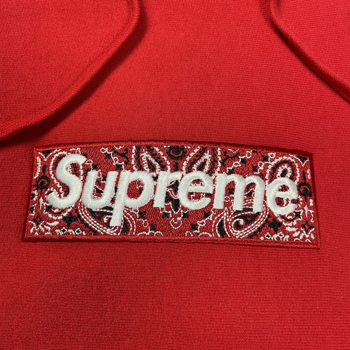 Supreme Supreme Bandana Box Logo Pullover Hoodie Size US M / EU 48-50 / 2 - 6 Thumbnail