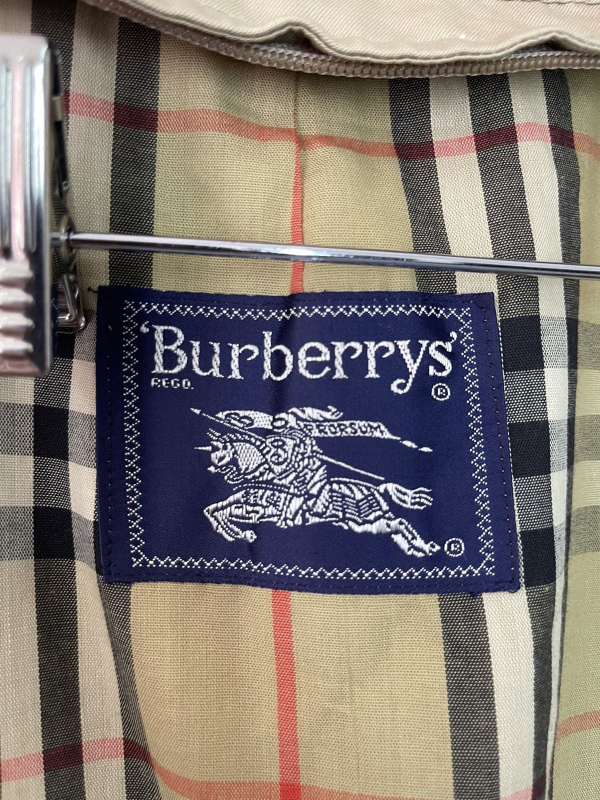 Burberry Prorsum VINTAGE ICONIC BURBERRYS LONDON NOVA CHECK TRENCH Size US M / EU 48-50 / 2 - 6 Thumbnail
