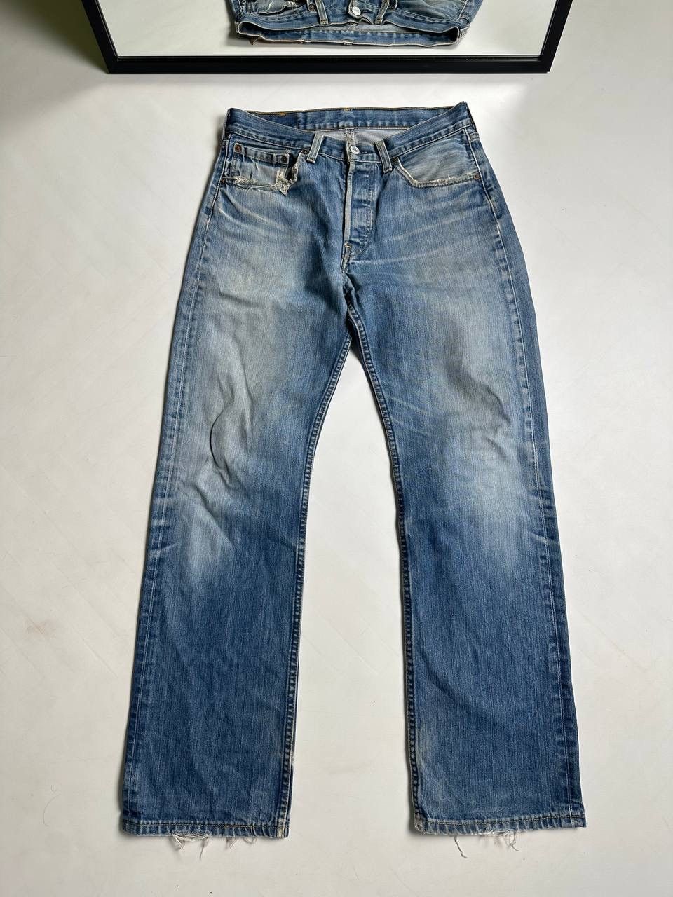 Levi's 90s Vintage Levis Wide USA Super baggy Jean Size US 31 - 6 Thumbnail