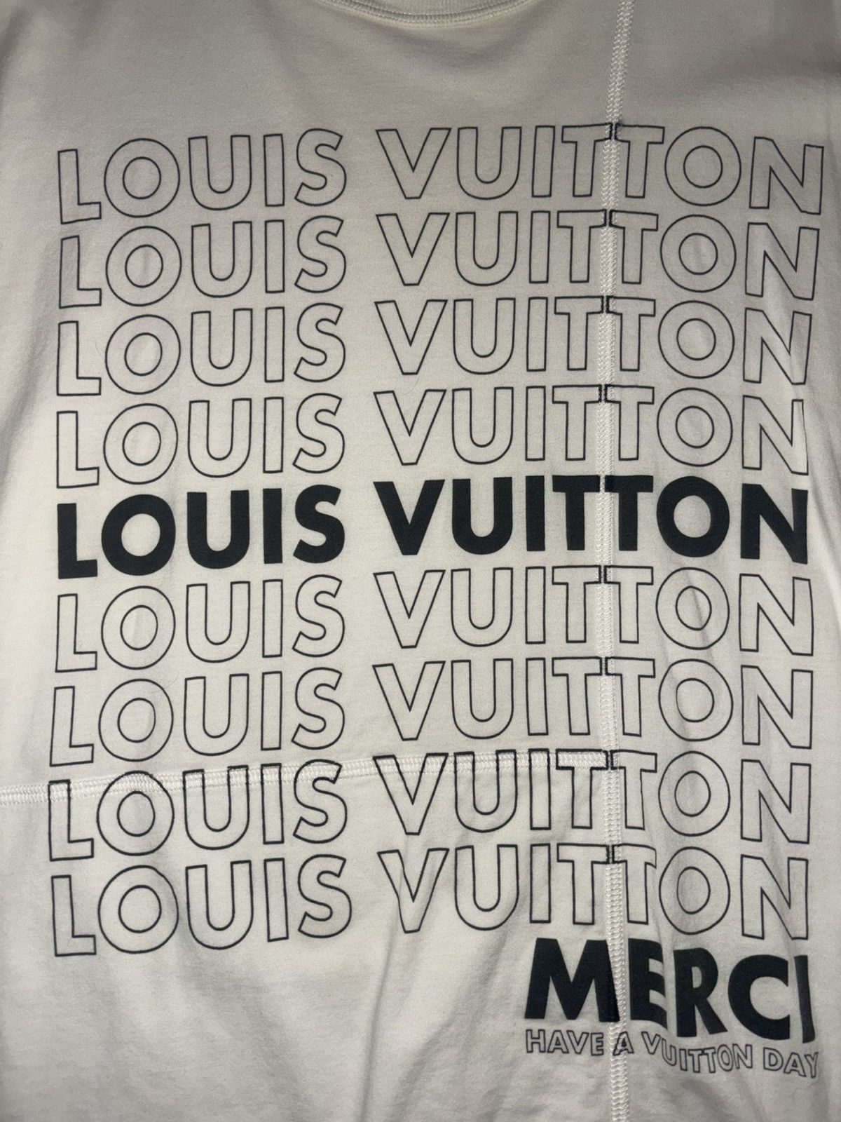 Louis Vuitton Louis Vuitton “Merci Have a Vuitton Day” Oversized T Size US S / EU 44-46 / 1 - 2 Thumbnail