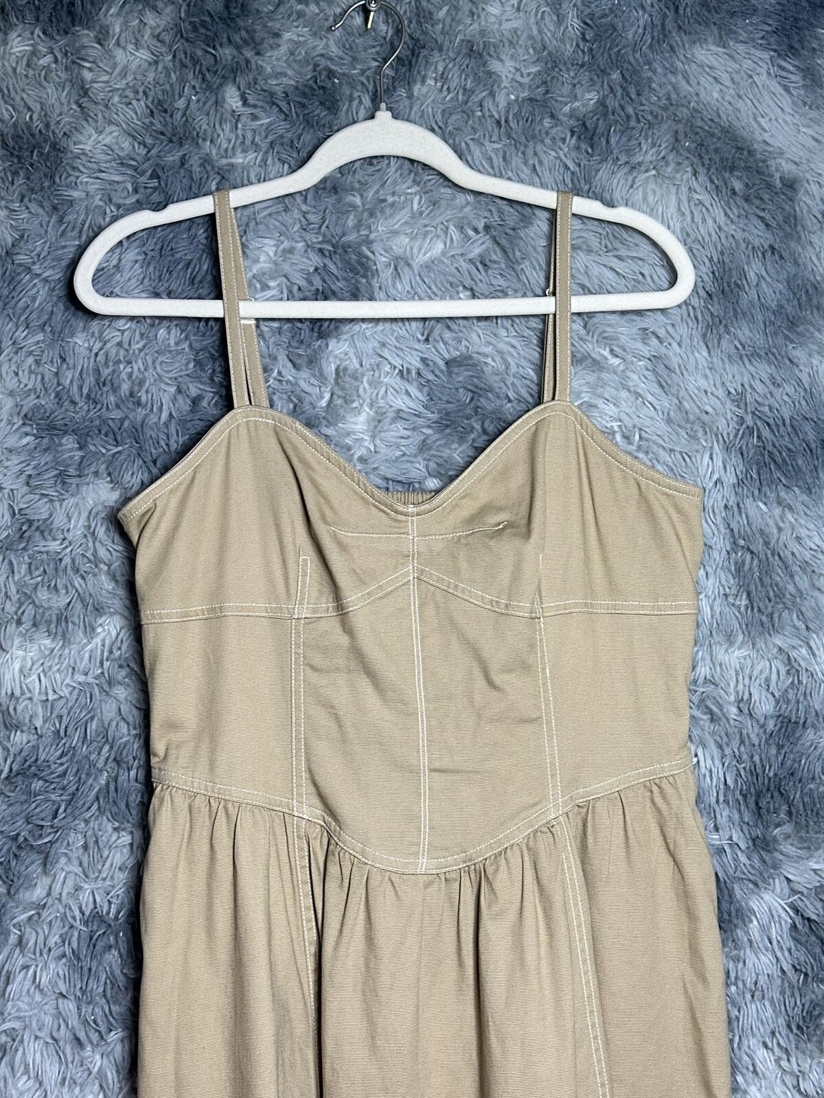 Other Beige Sleeveless Maxi Dress with Sweetheart Neckline Size M / US 6-8 / IT 42-44 - 3 Thumbnail