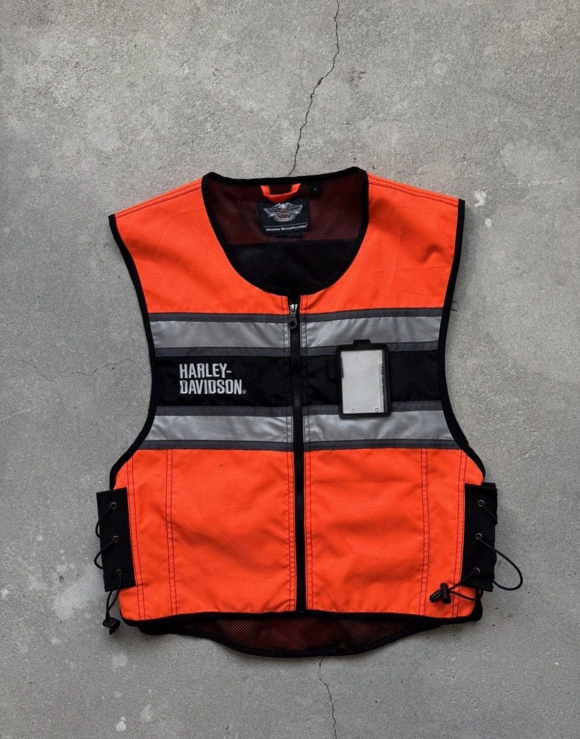 Harley Davidson Vintage Harley Davidson Vest Size US L / EU 52-54 / 3 - 3 Thumbnail