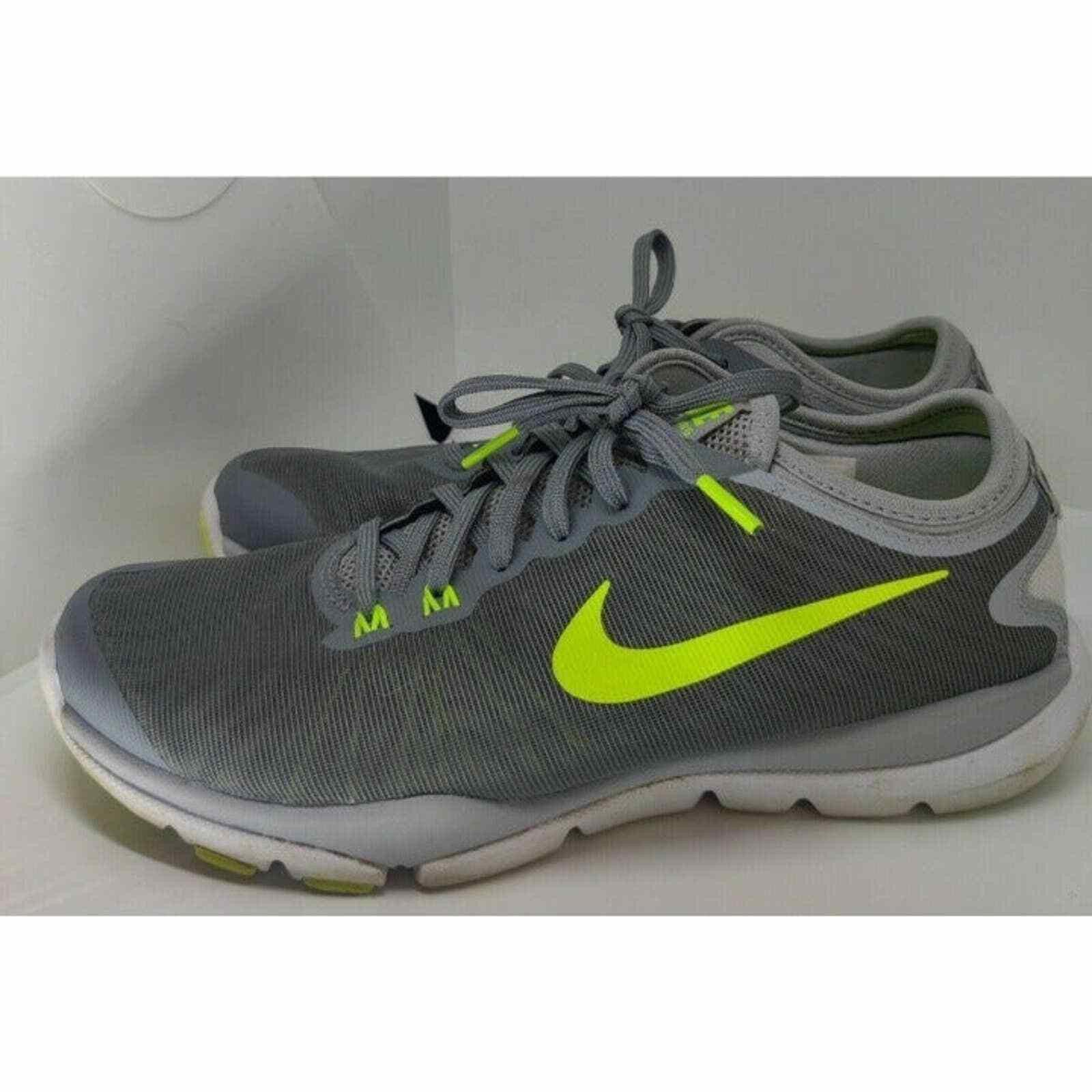 Nike Nike Flywire 7.5 Sneakers Gray Green Tennis Running Shoes L Size US 7.5 / IT 37.5 - 5 Thumbnail