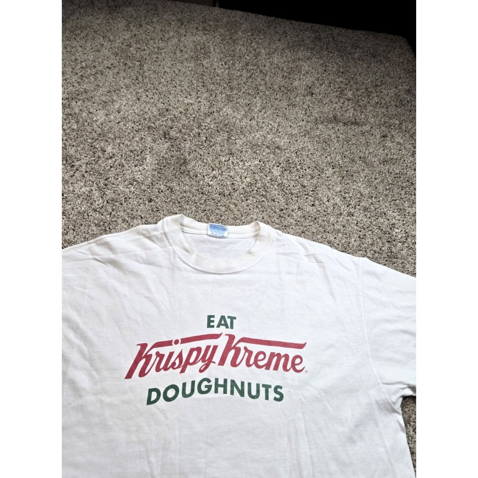 Hanes Vintage Hanes Beefy-T T Shirt XL Men White Short Sleeve Graphic Y2K 90s Nerd Community Logo Shirts Mens Size US XL / EU 56 / 4 - 5 Thumbnail