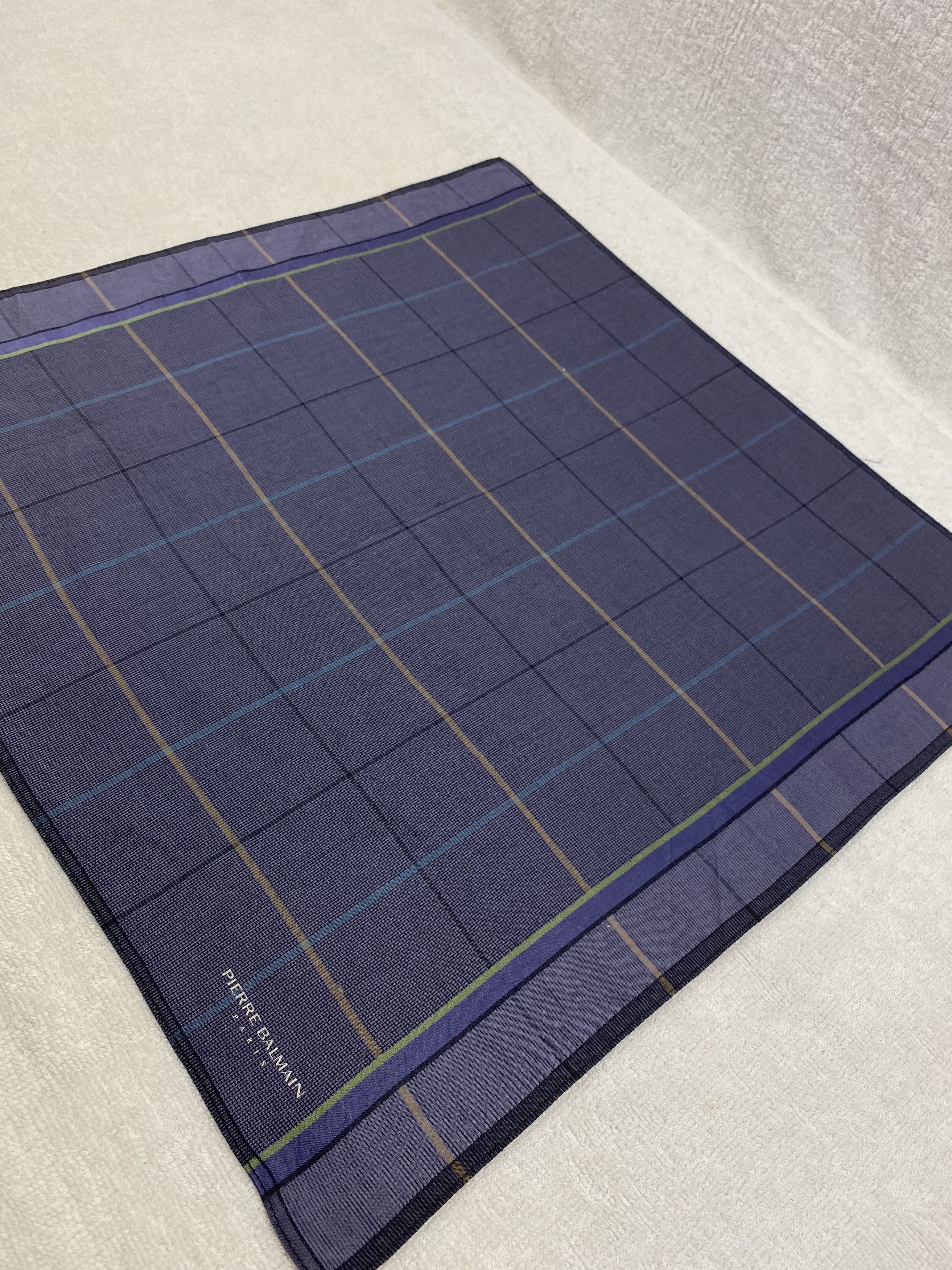 Pierre Balmain × Vintage Pierre Balmain Handkerchief / Bandana / Neckerchief Size ONE SIZE - 4 Thumbnail