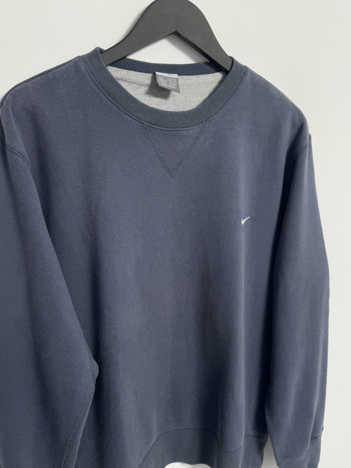 Vintage Nike Vintage Sweatshirt Y2K Style Swoosh Size US L / EU 52-54 / 3 - 6 Thumbnail