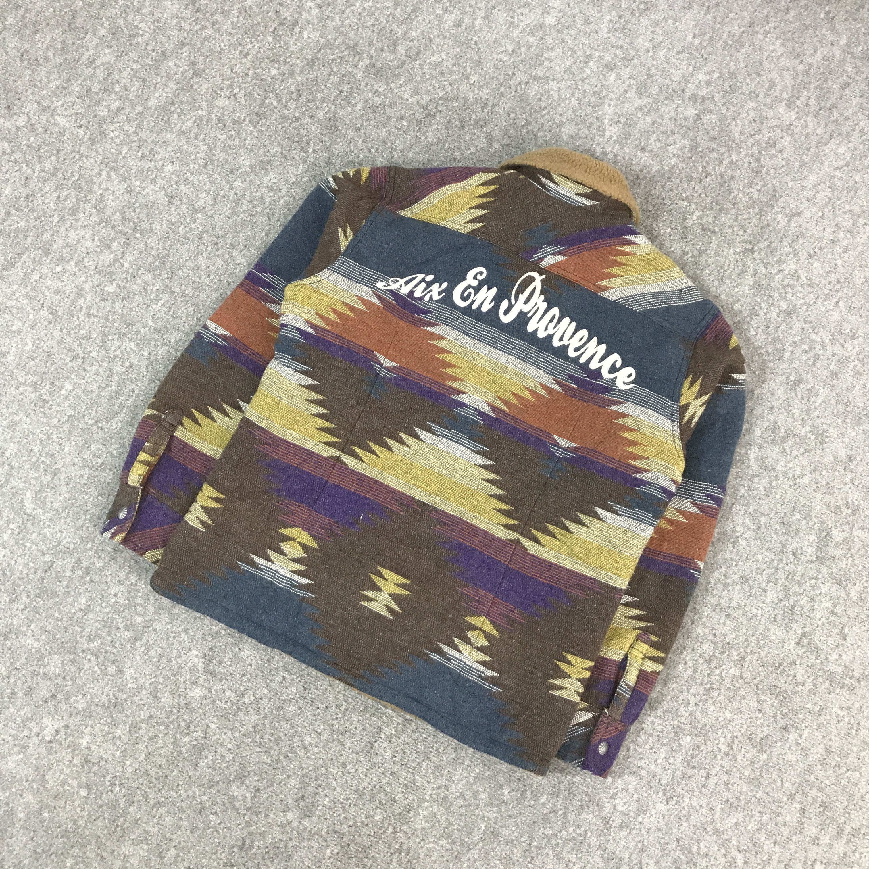 Japanese Brand REDSOUL JAPAN MULTICOLOU BAVAJO JACKET Size US M / EU 48-50 / 2 - 6 Thumbnail