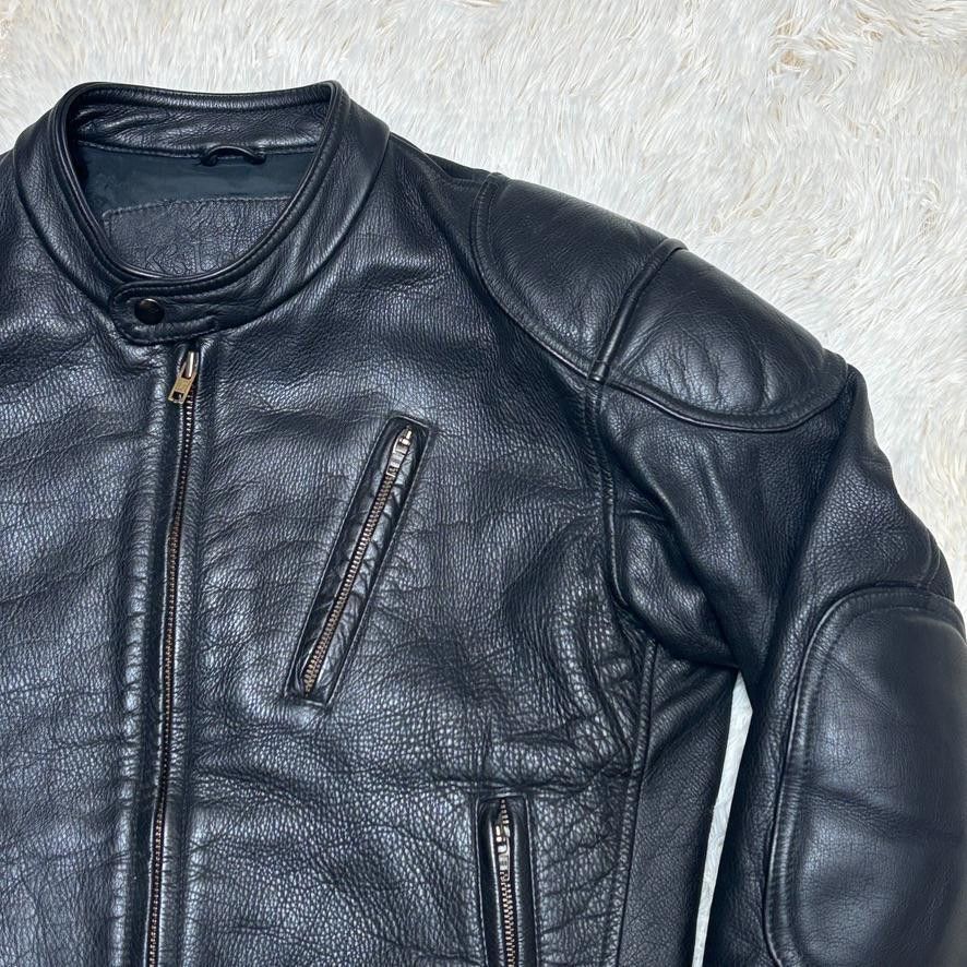 Kadoya KADOYA K's Leather Riders Jacket Black 3L Size US XXL / EU 58 / 5 - 2 Thumbnail
